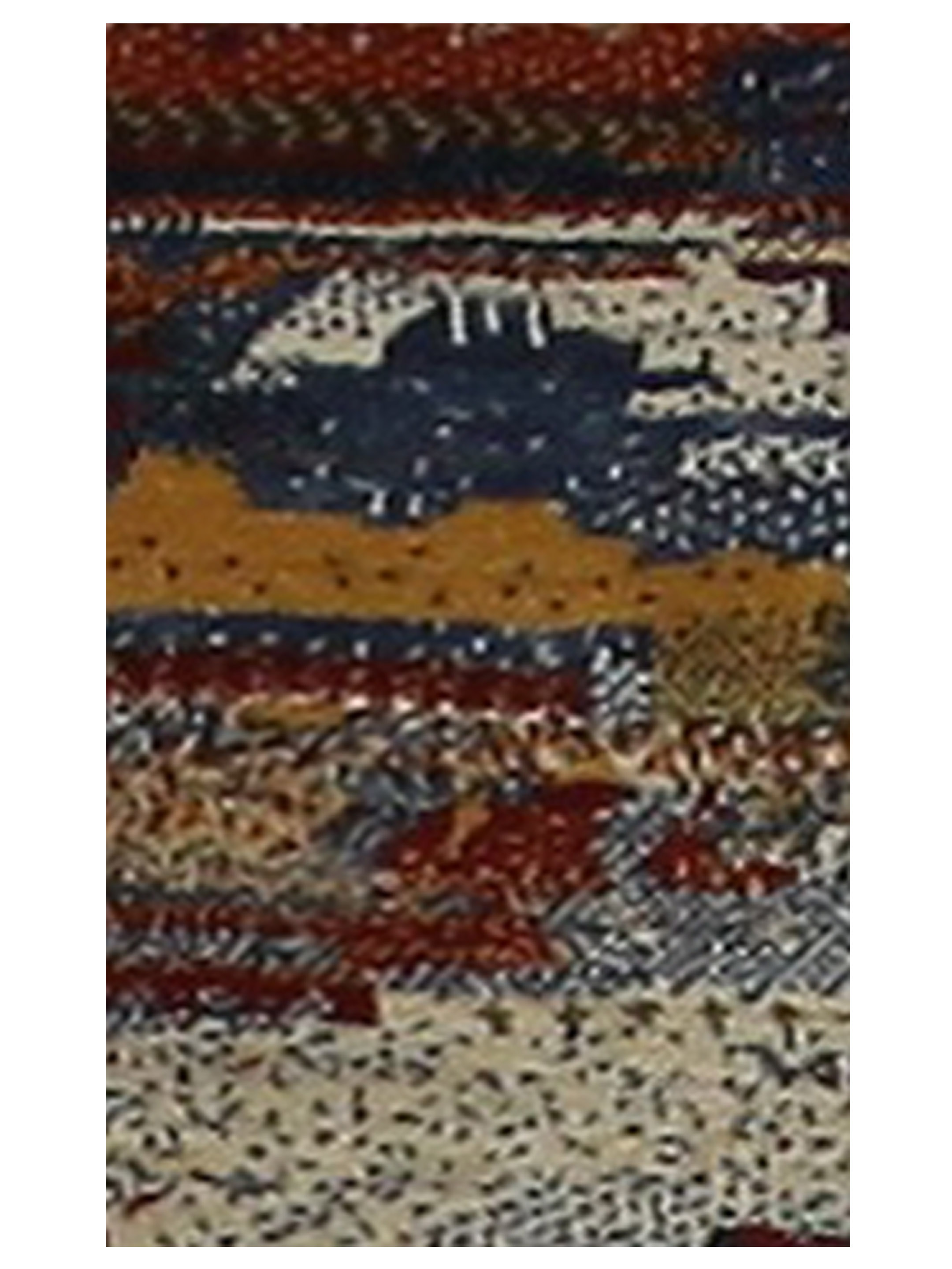 Gabbeh-In Hand Knotted Multi 3x9 - Image 4 of 5