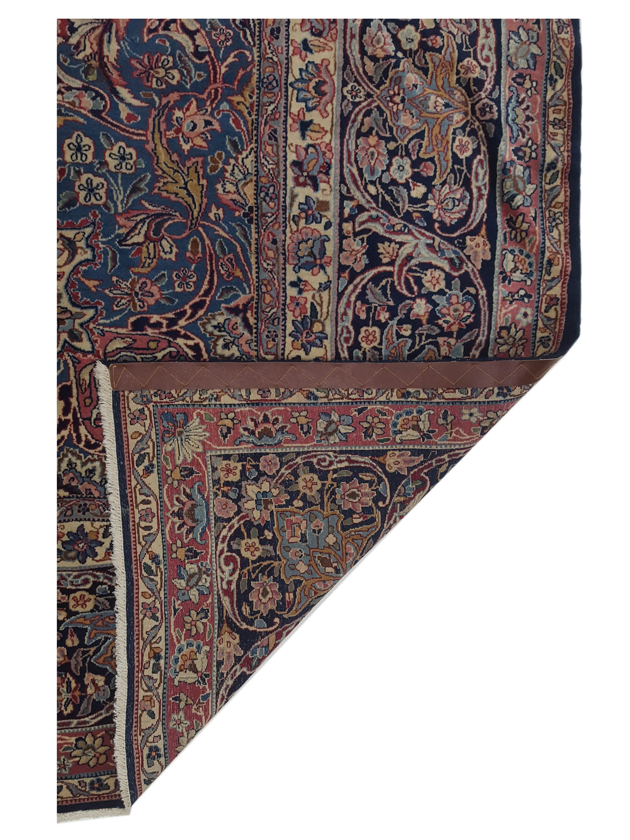 Kerman Hand Knotted Navy 10x13 - Image 5 of 5