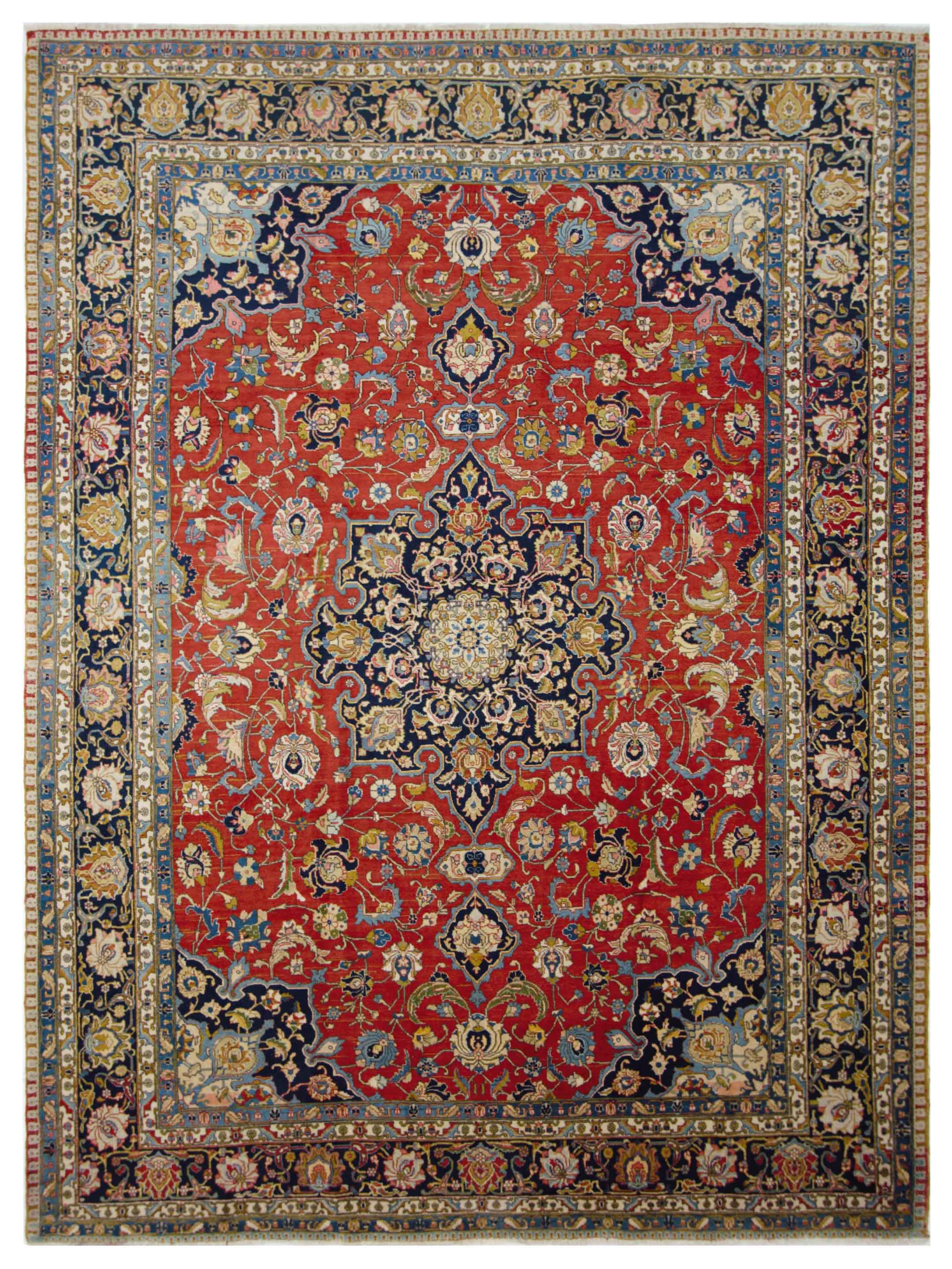 Khoy Hand Knotted Red 11x14