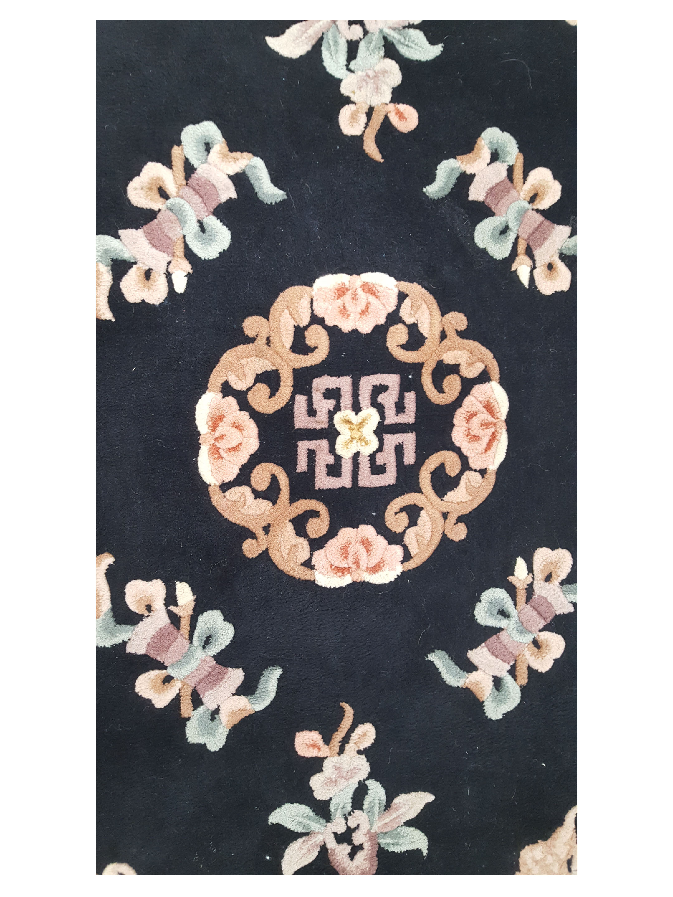 Tufted Hand Tufted Black 4x6 - Image 5 of 5