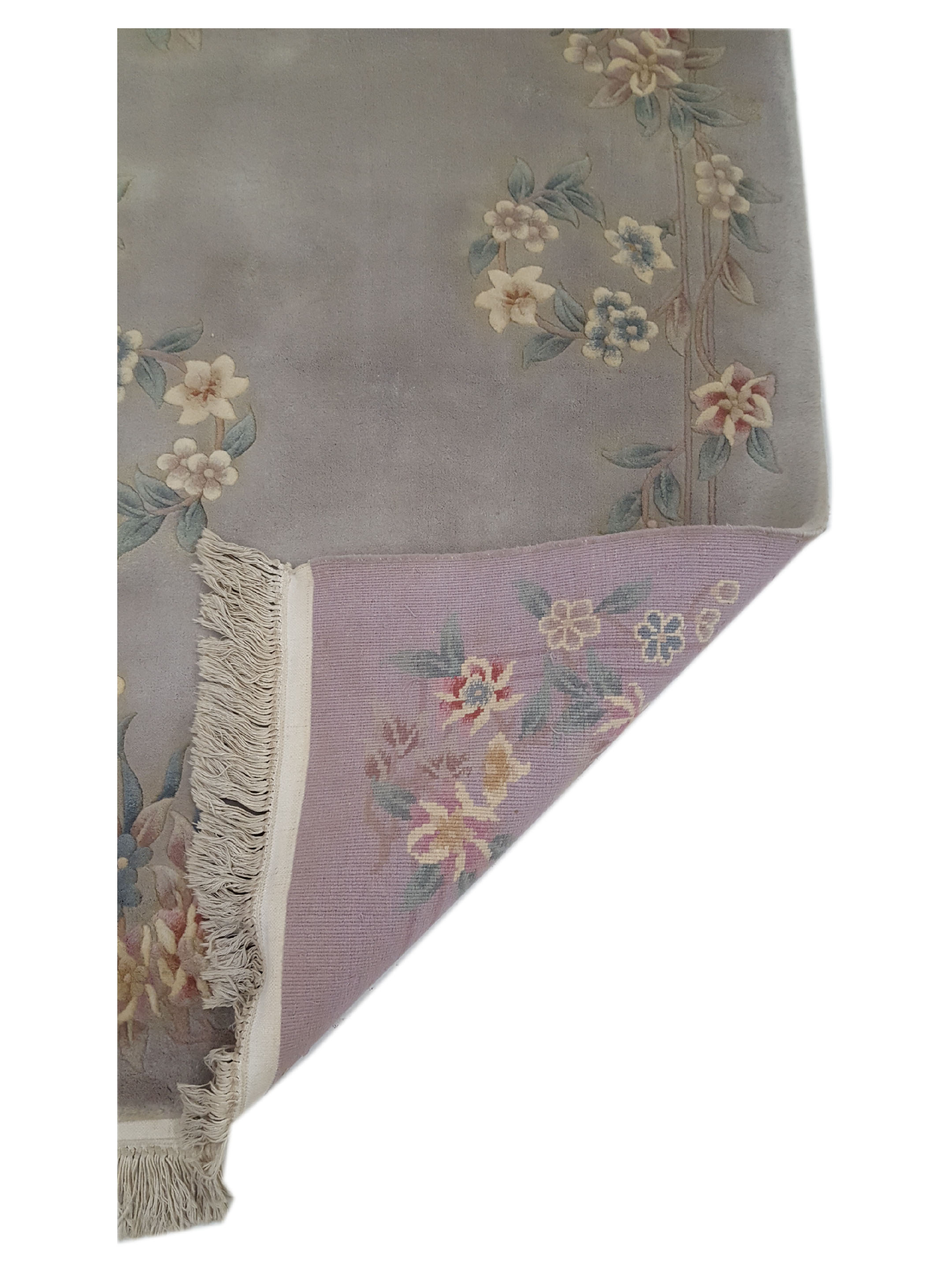 Tibetan Hand Knotted Grey 4x6 - Image 3 of 5