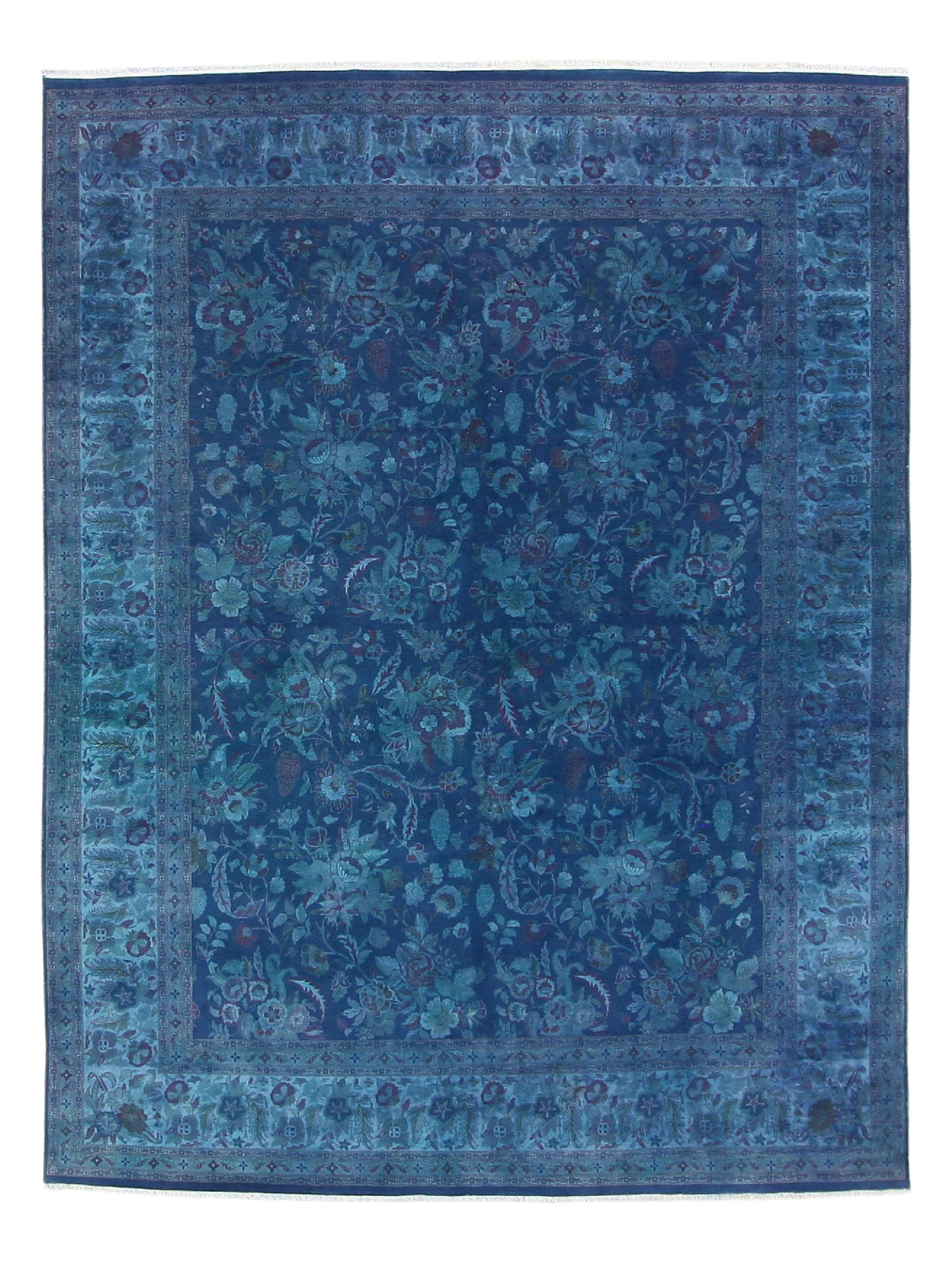 Classic Overdyed Hand Knotted Ivory 8x10