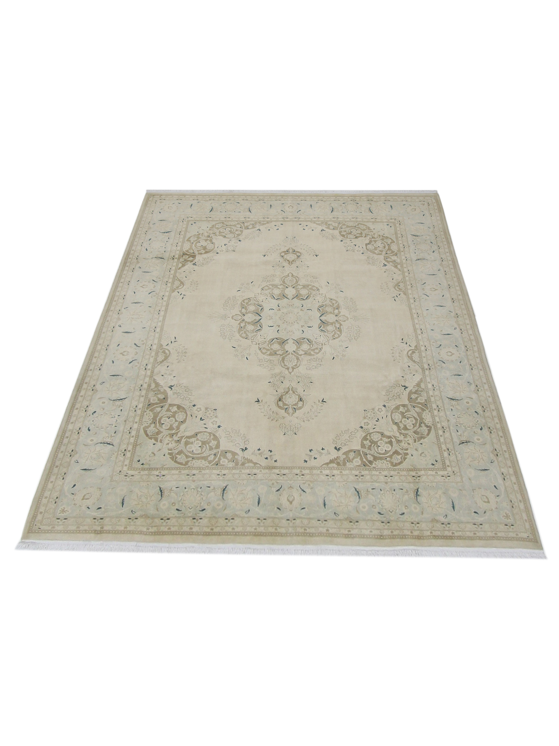 Classic Hand Knotted Ivory 8x10 - Image 2 of 6