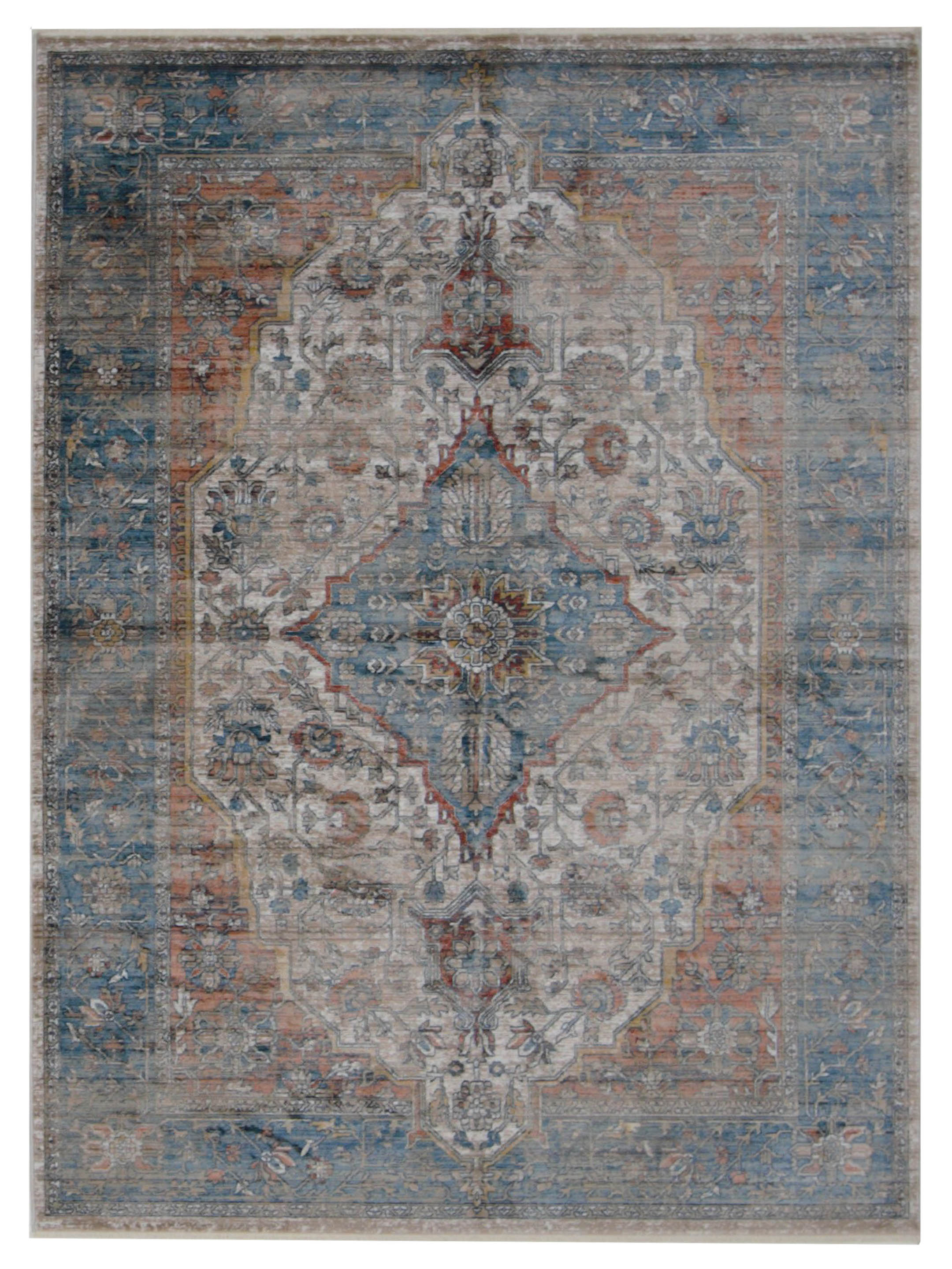 Isle Power Loom Beige 5x8