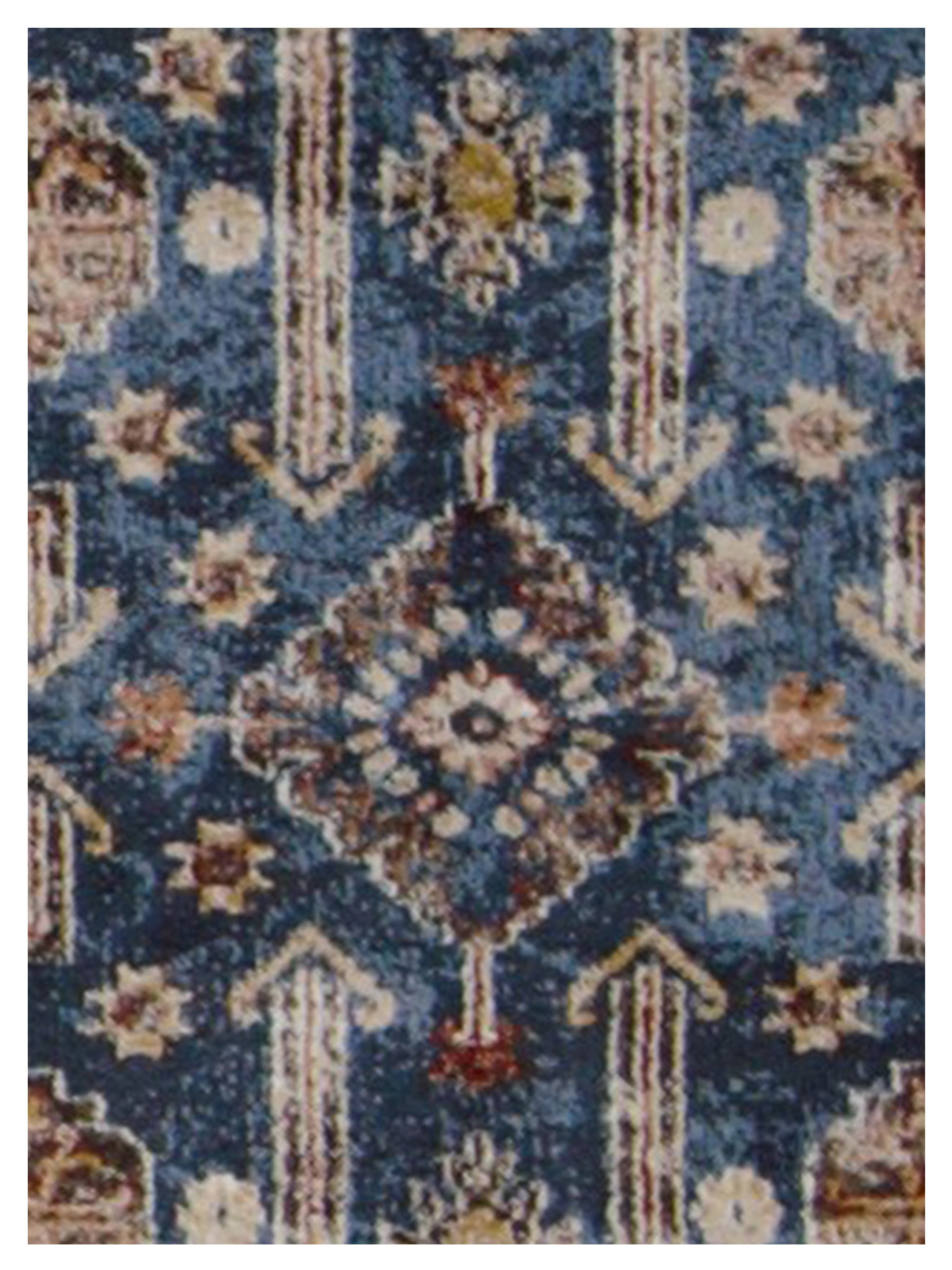 Isle Power Loom Blue 5x8 - Image 4 of 5
