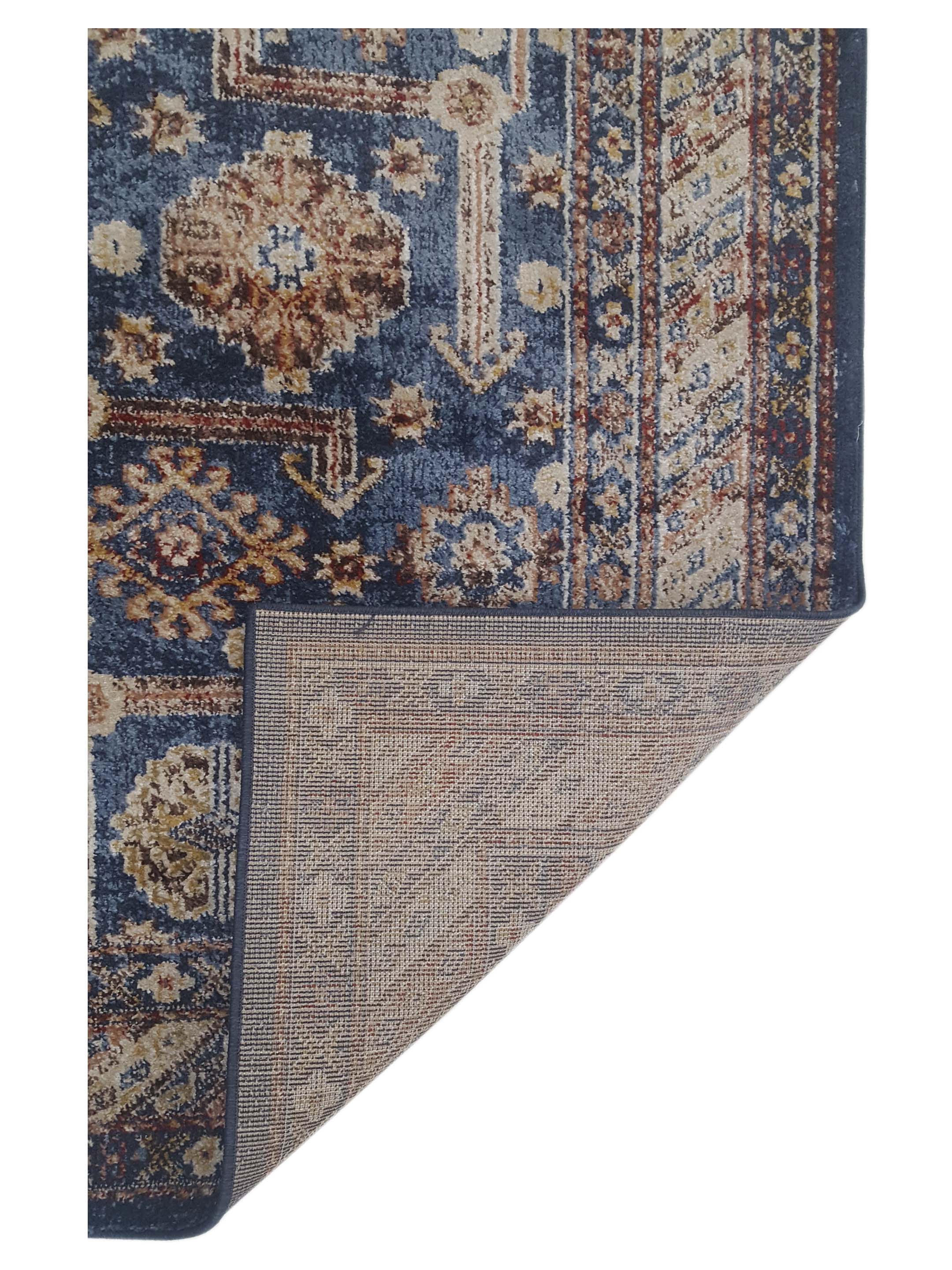 Isle Power Loom Blue 5x8 - Image 5 of 5