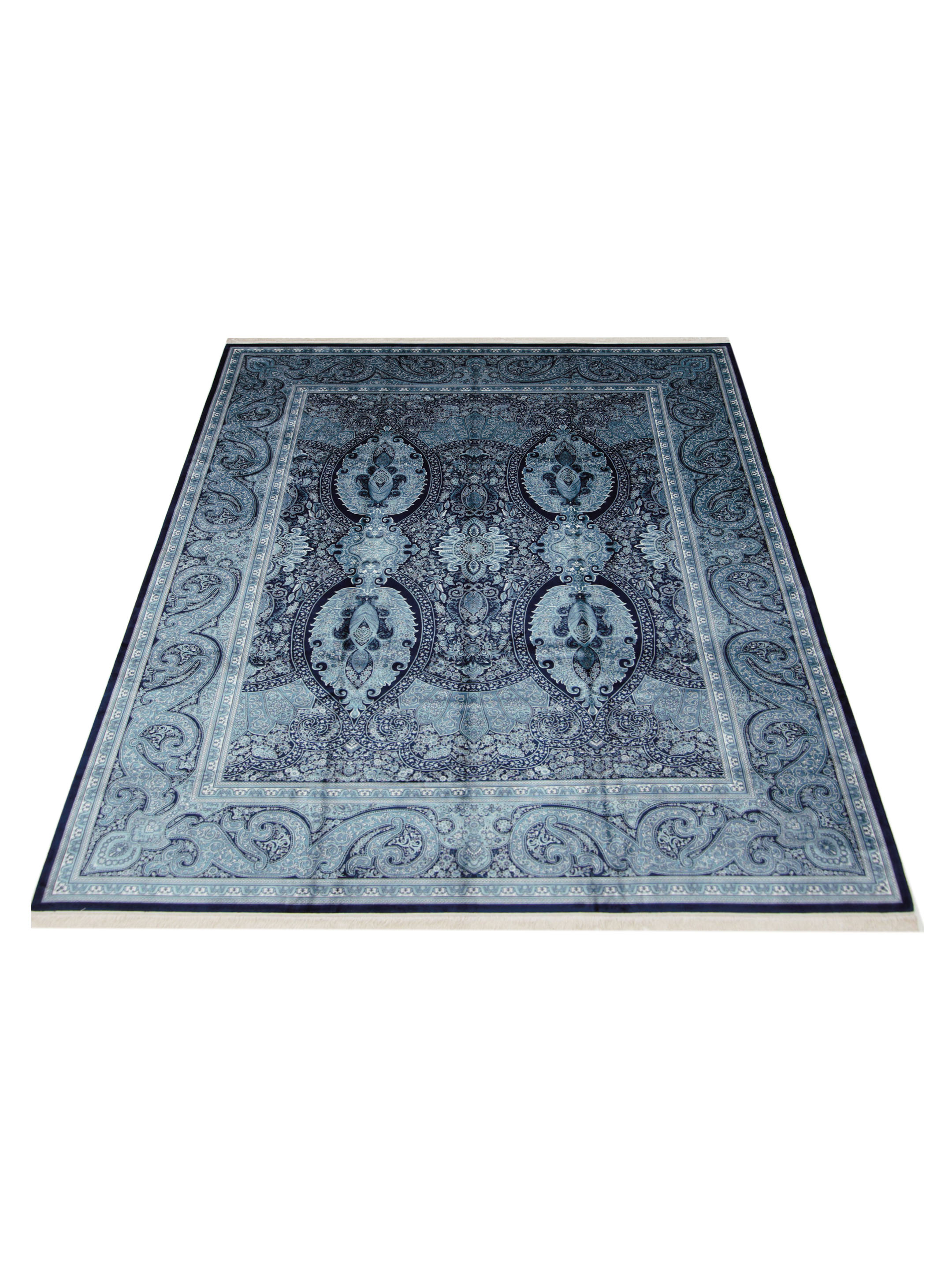 Andalusia Hand Finished Navy 10x13 - Image 2 of 4
