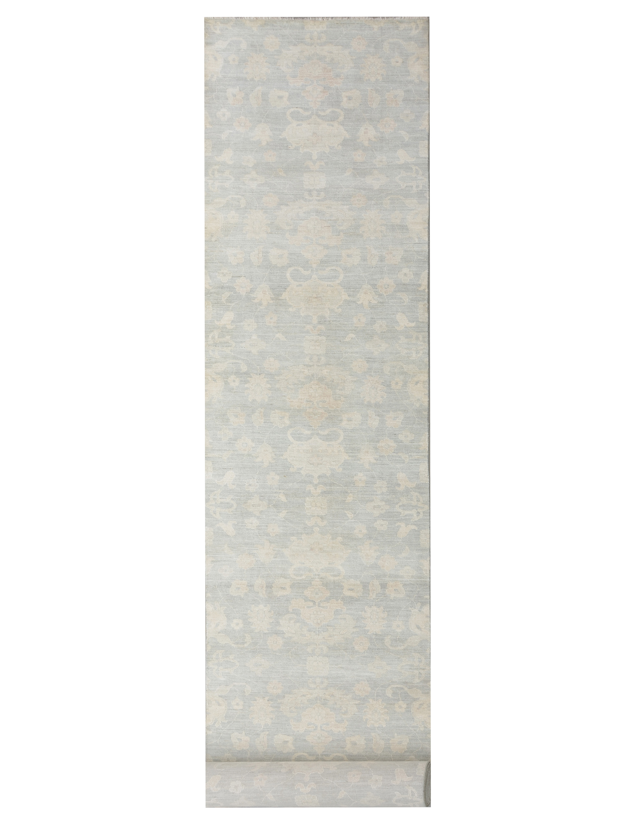 Ziegler Hand Knotted Grey 4x22