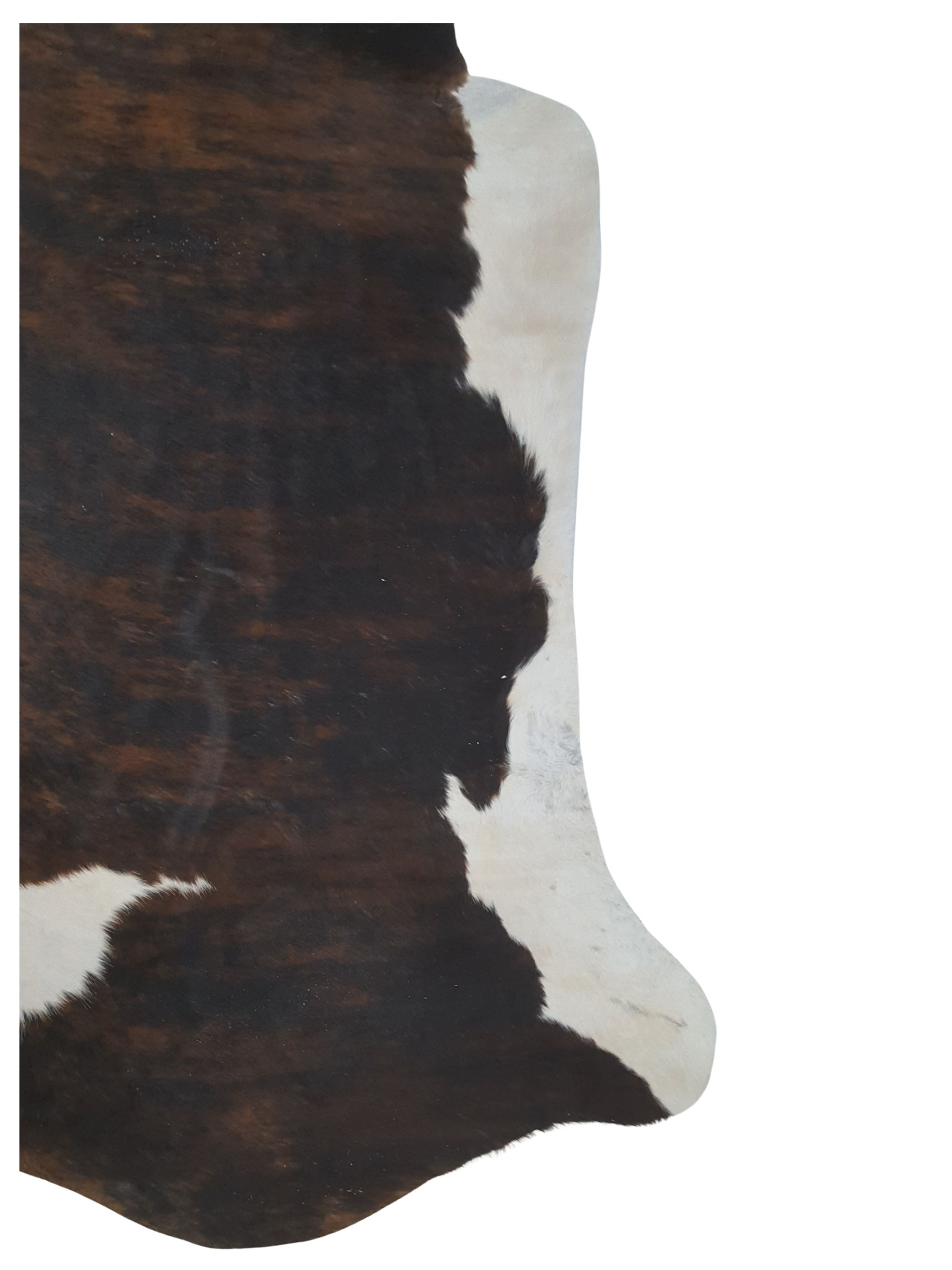 Brazil Cowhide 7x8 Mocha / Ivory - Image 2 of 3
