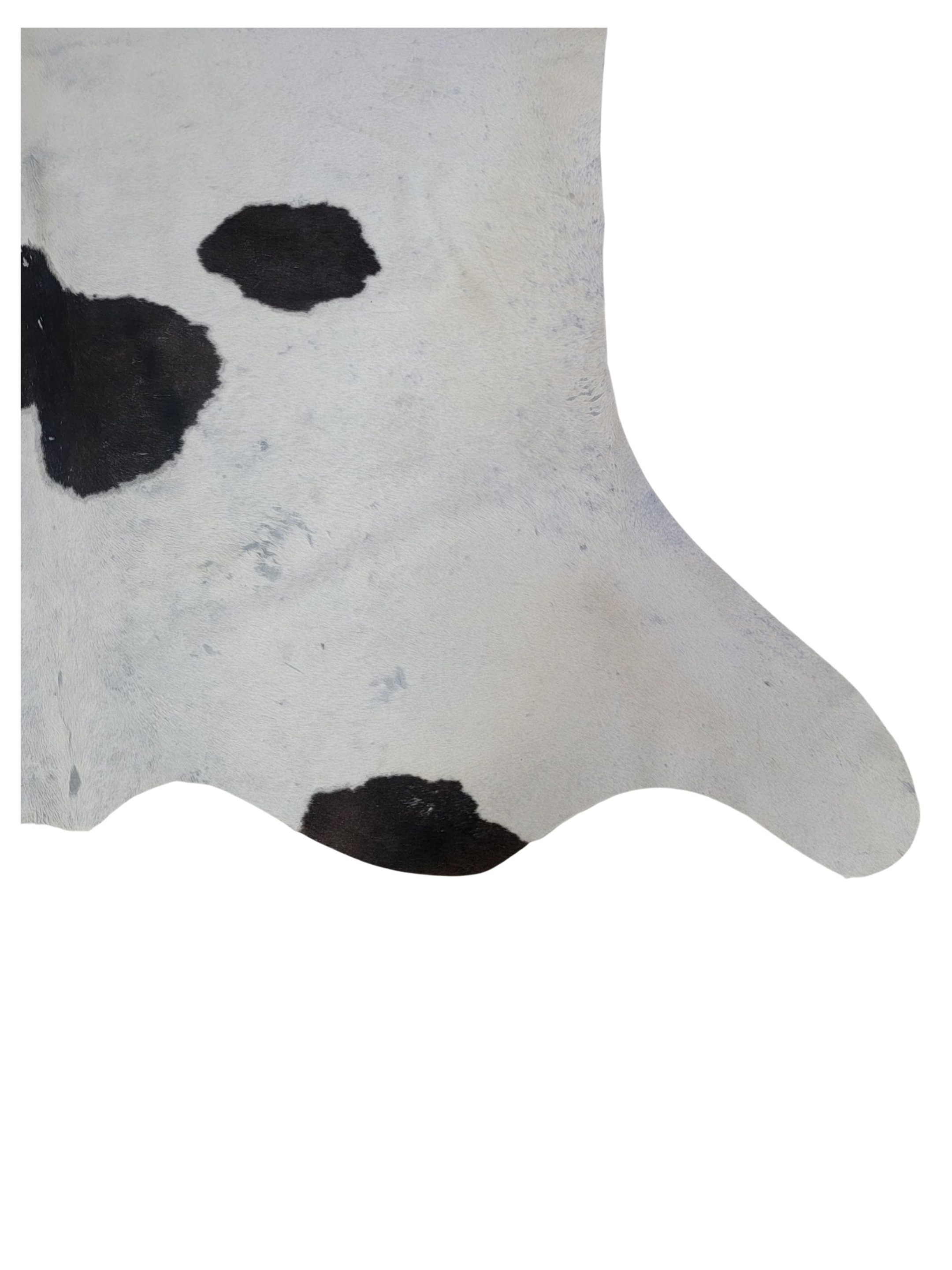 Brazil Cowhide 7x8 Ivory / Black - Image 2 of 3