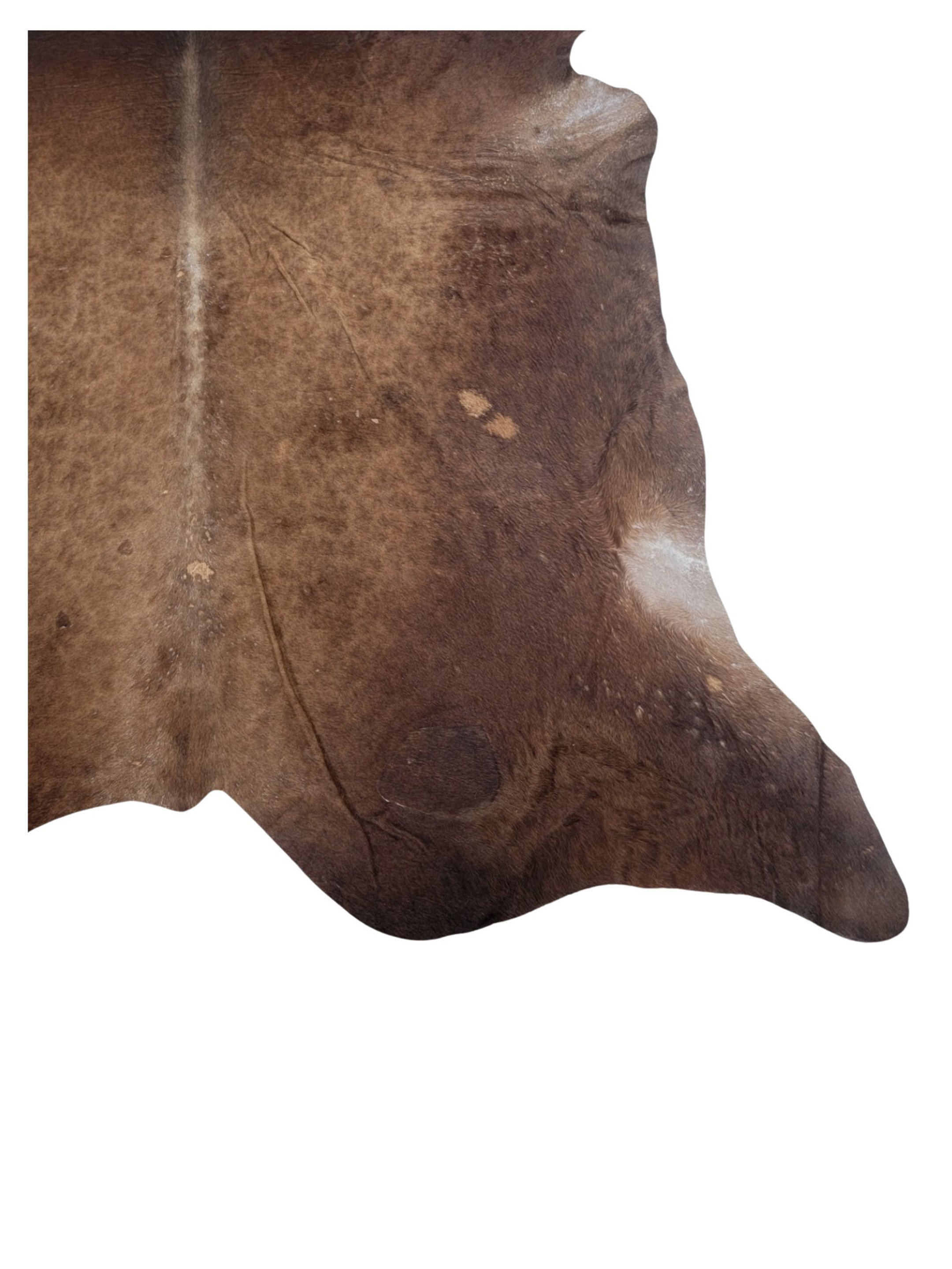 Brazil Cowhide 7x8 Mocha / Latte - Image 2 of 3