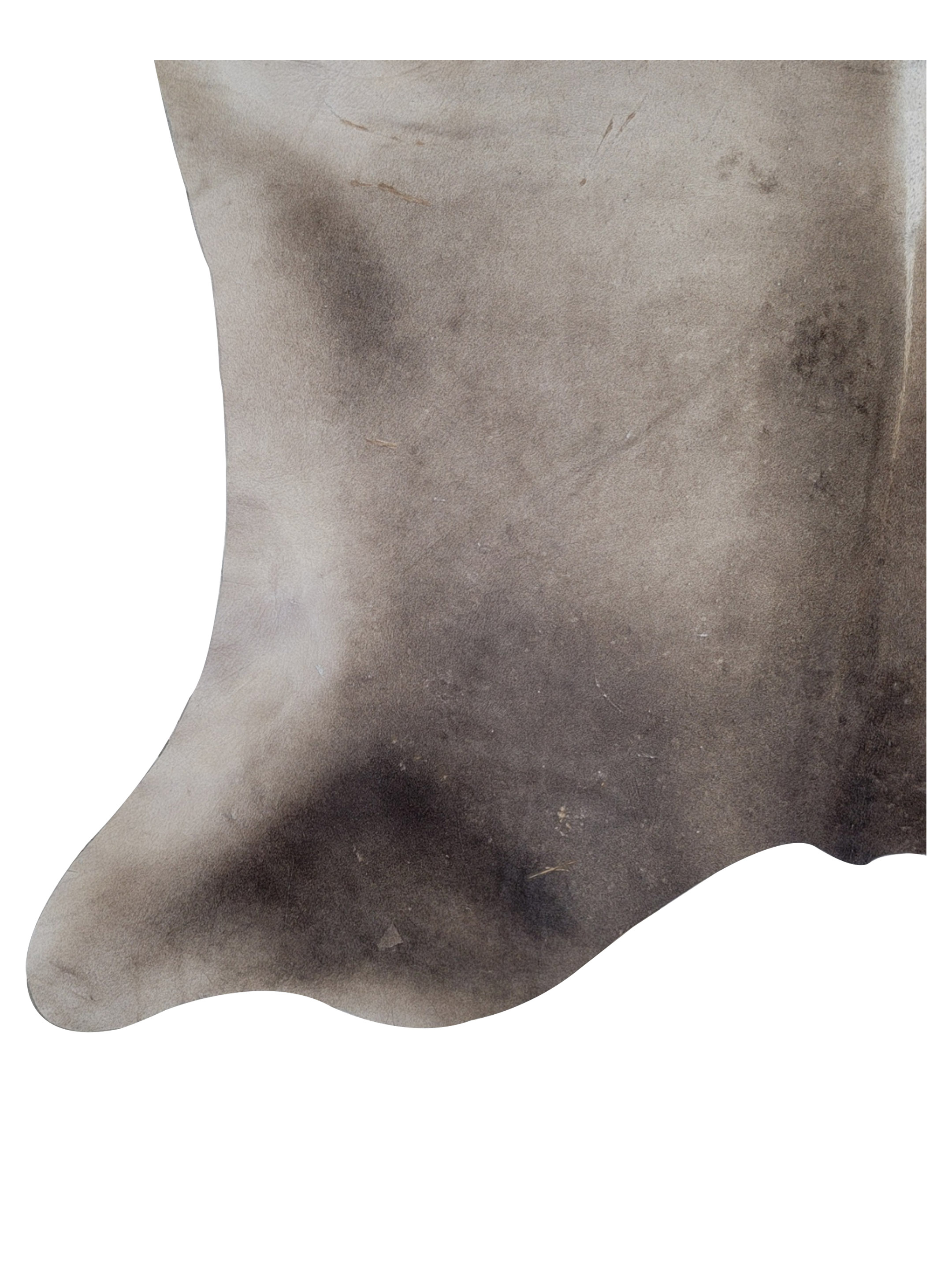 Brazil Cowhide 7x9 Grey / Ivory