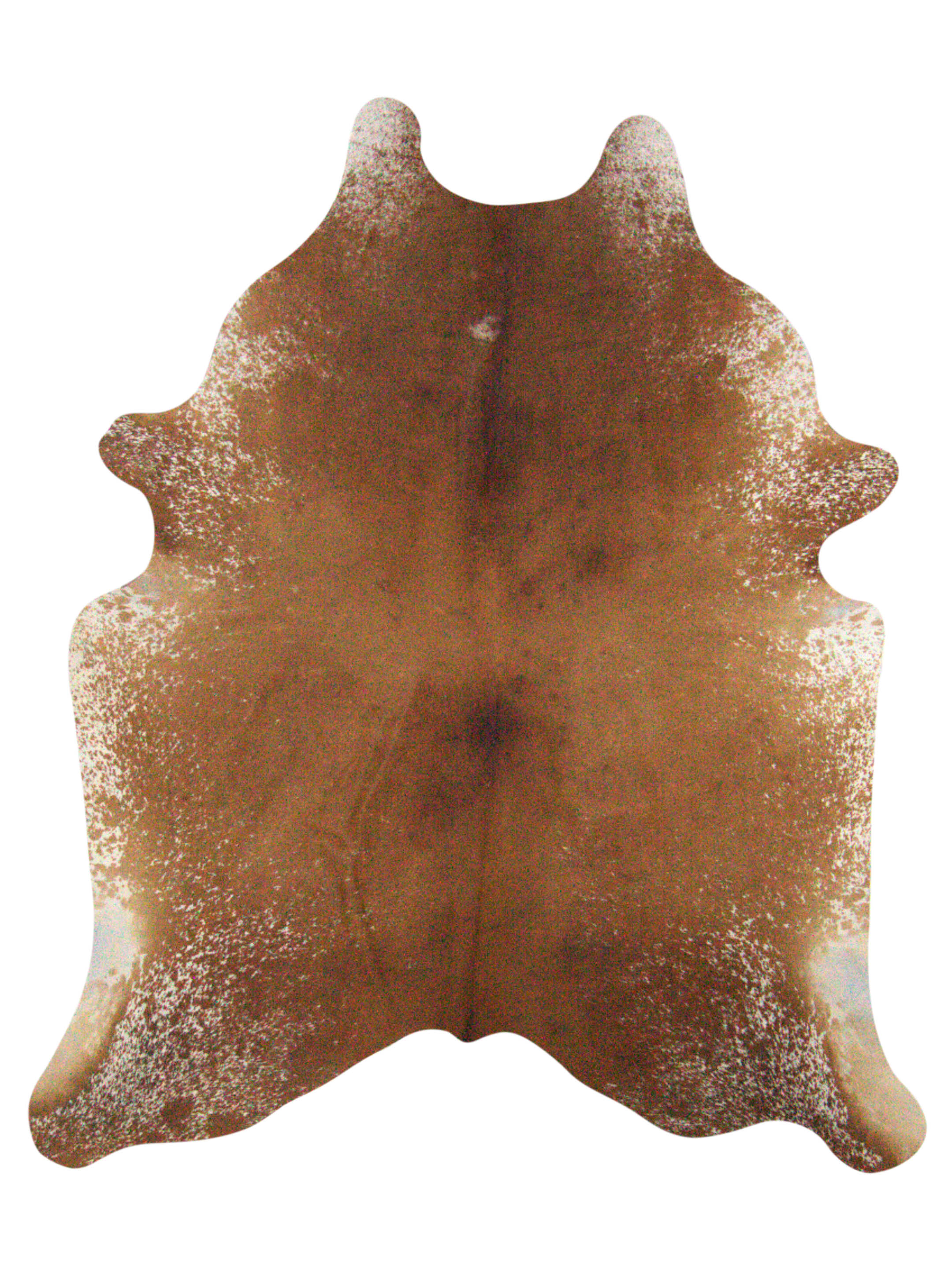 Brazil Cowhide 7x8 Latte / Ivory