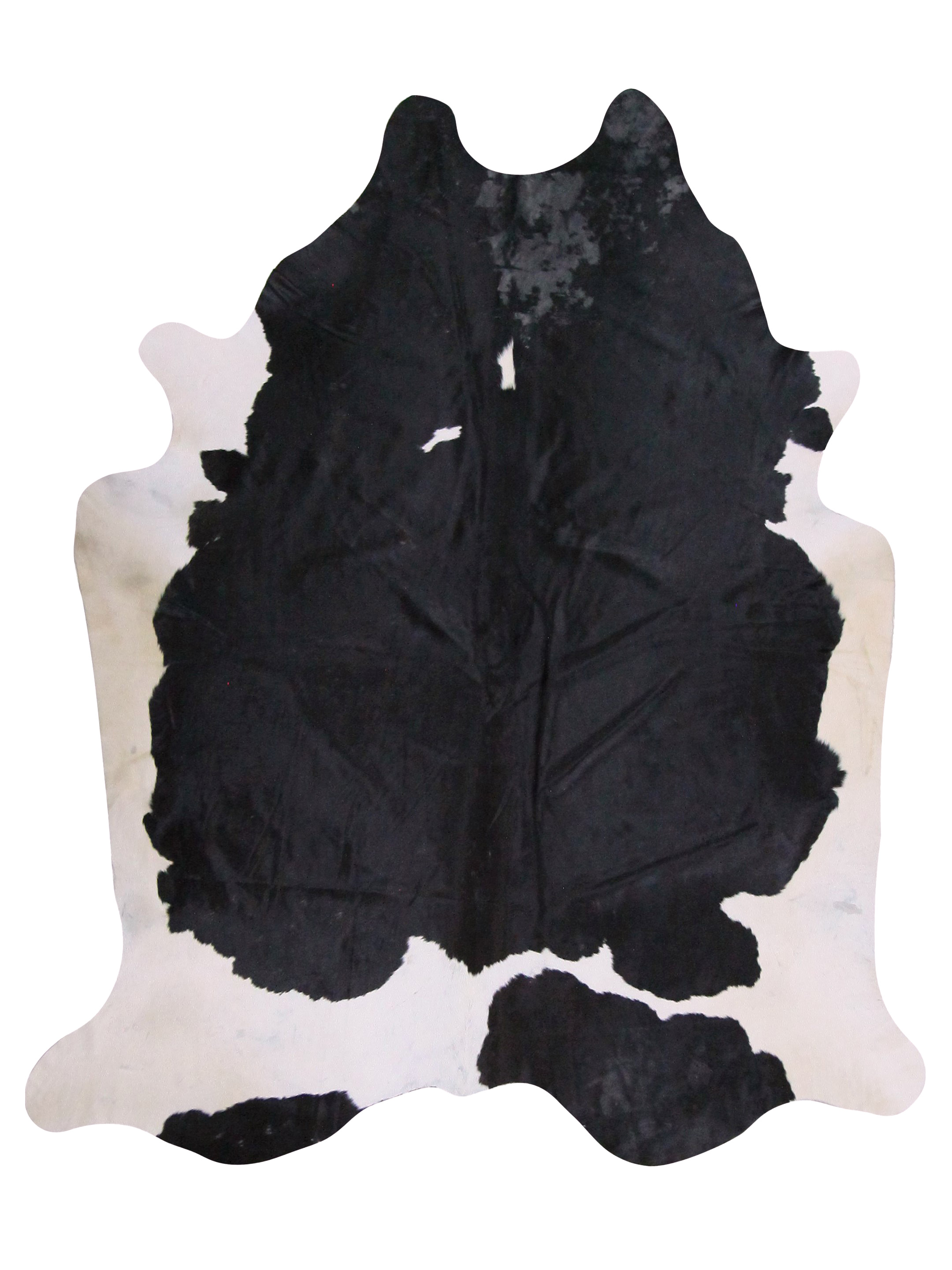 Brazil Cowhide 7x8 Black / Ivory