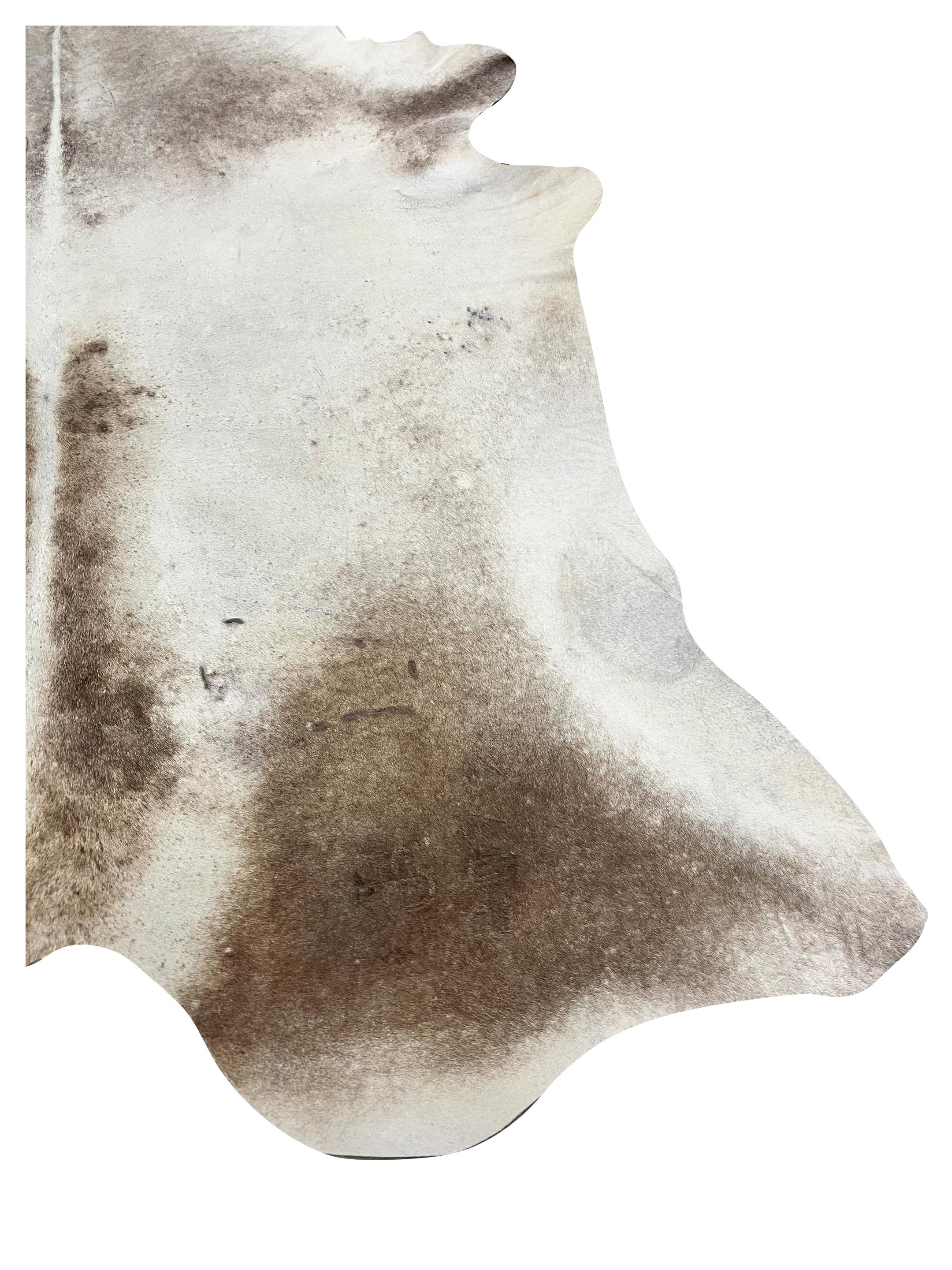 Brazil Cowhide 7x9 Ivory / Brown - Image 2 of 4