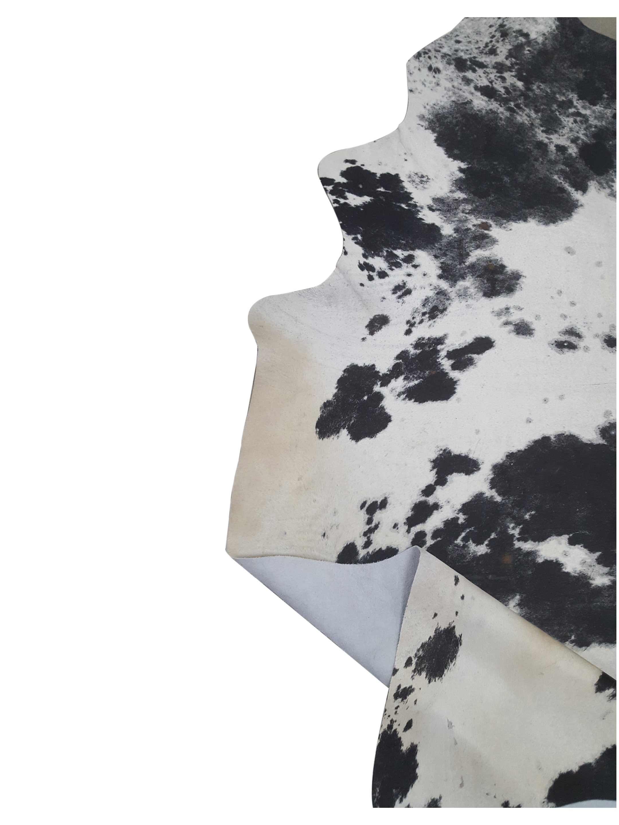 Brazil Cowhide 6x8 Espresso / Ivory - Image 4 of 4