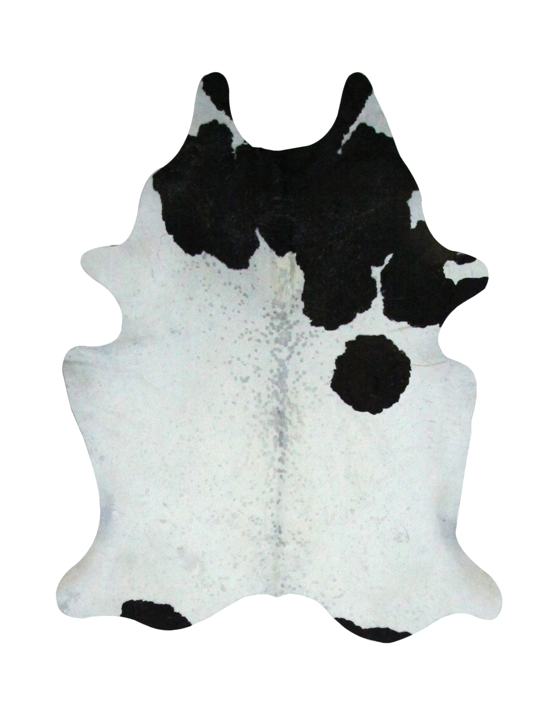 Brazil Cowhide 7x8 Ivory / Espresso