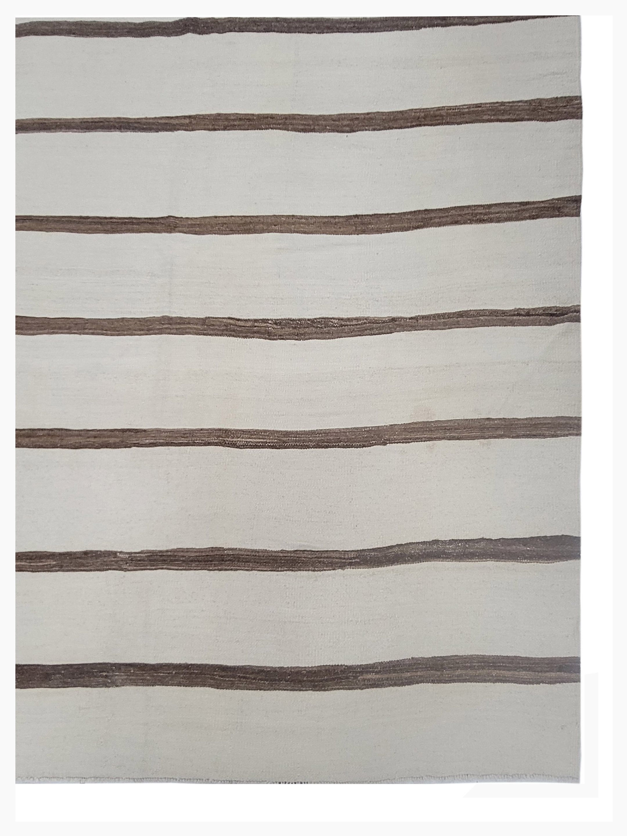 Vintage Kilim Hand Woven Beige 10x12 - Image 3 of 3