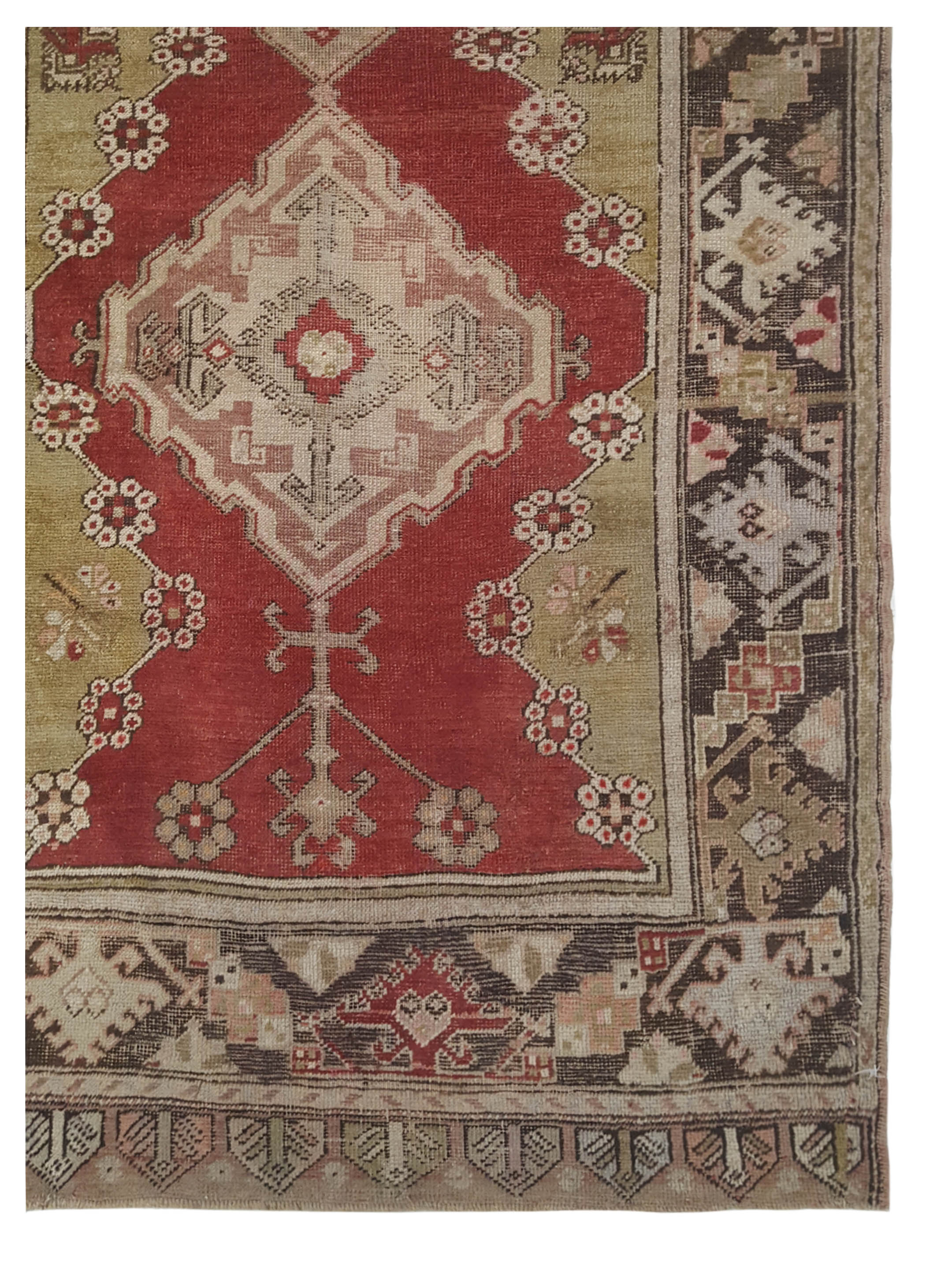 Anatolia Hand Knotted Red 3x12 - Image 2 of 4