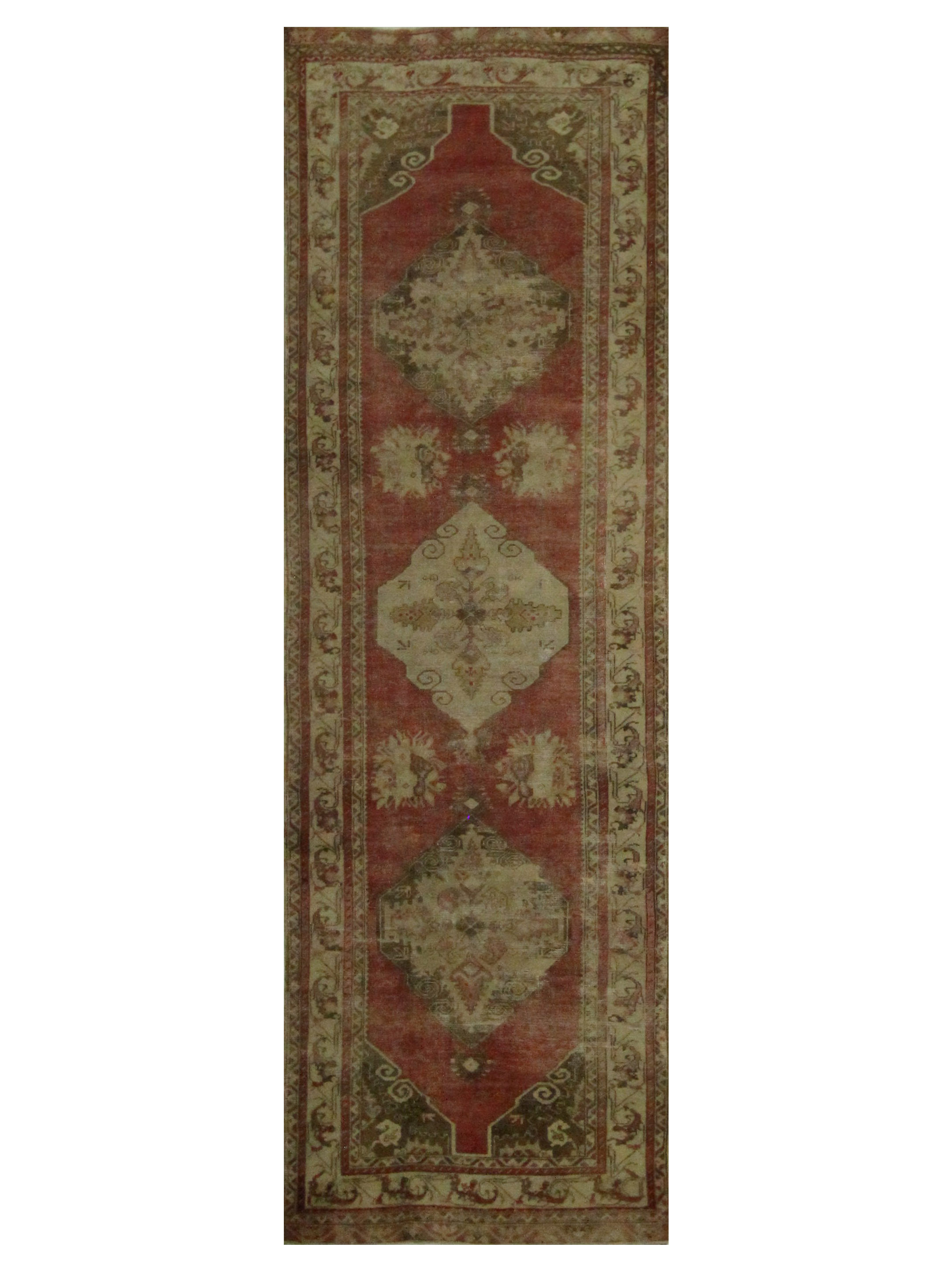 Anatolia Hand Knotted Orange 4x11
