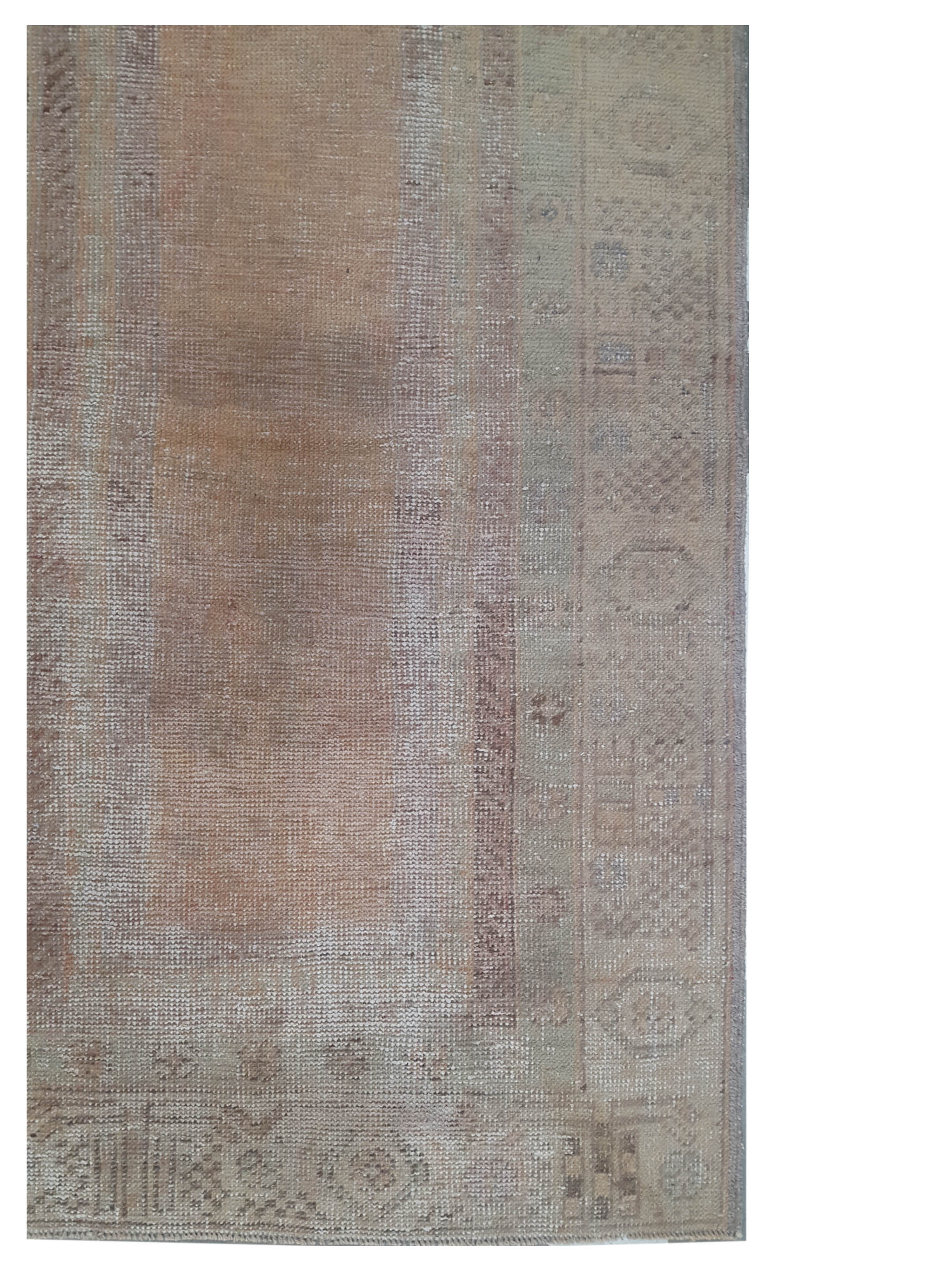 Anatolia Hand Knotted Orange 4x5 - Image 3 of 4