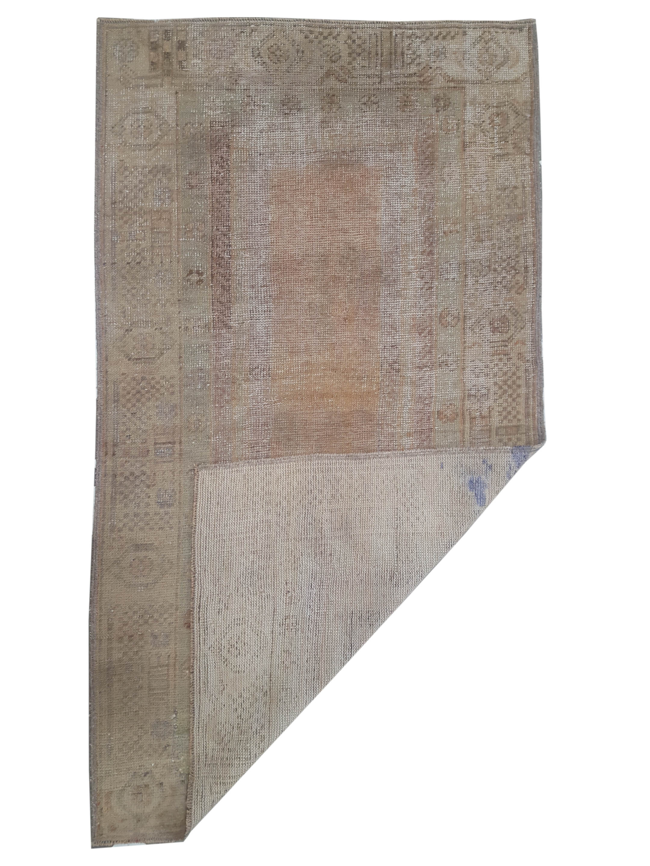 Anatolia Hand Knotted Orange 4x5 - Image 4 of 4