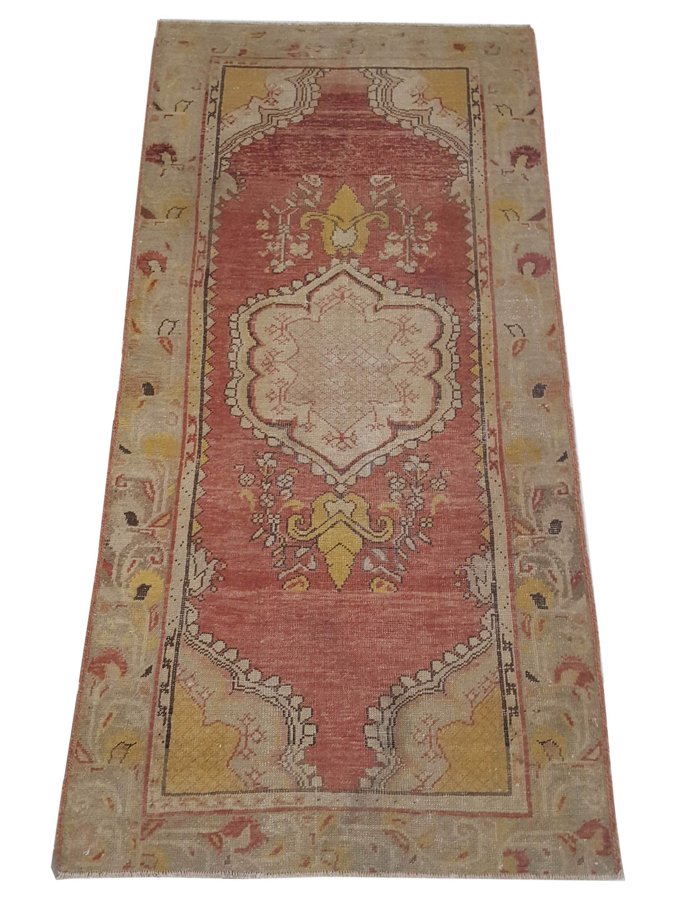 Anatolia Hand Knotted Orange 3x6 - Image 2 of 4