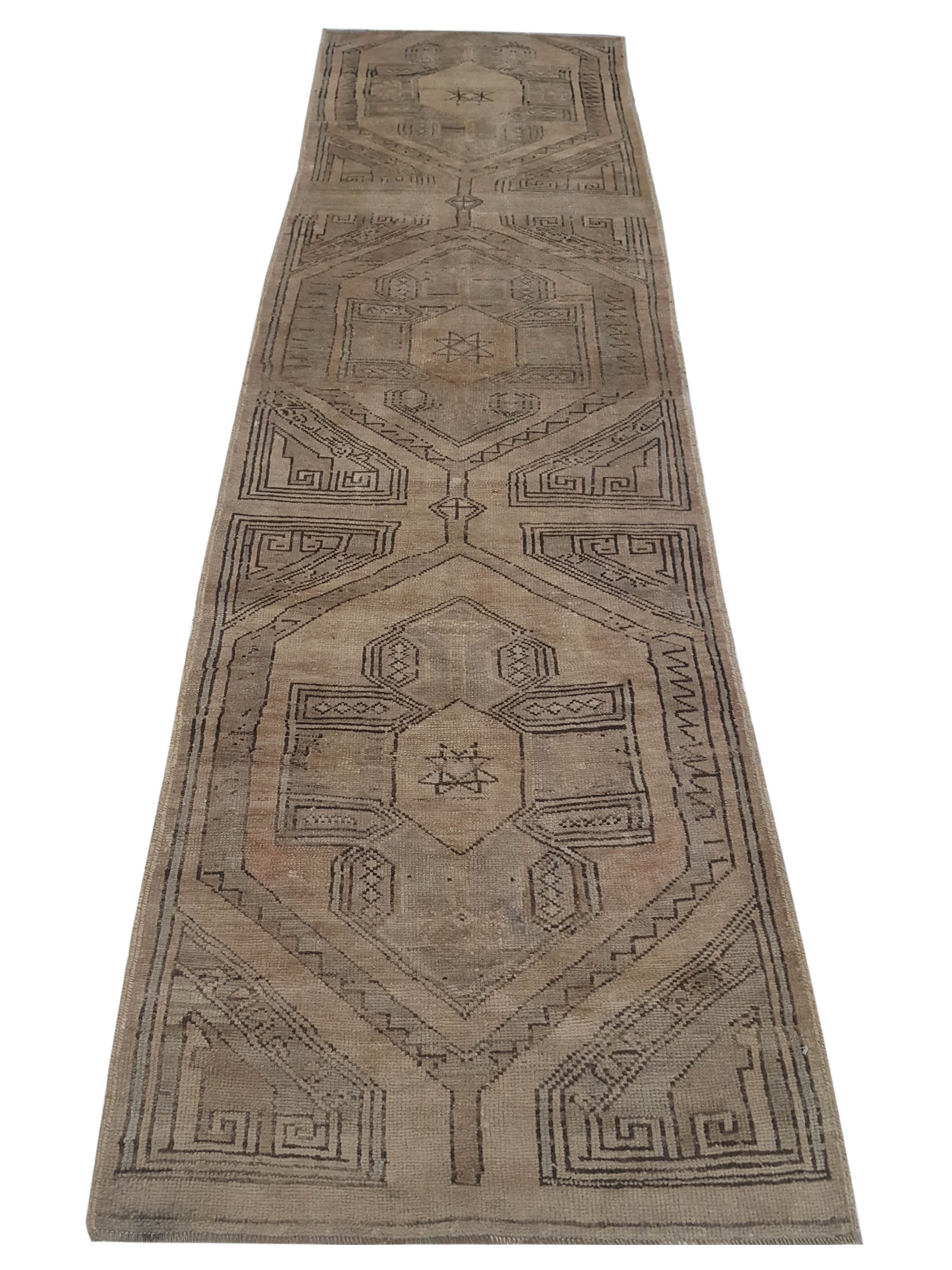 Anatolia Hand Knotted Beige 3x10 - Image 3 of 7