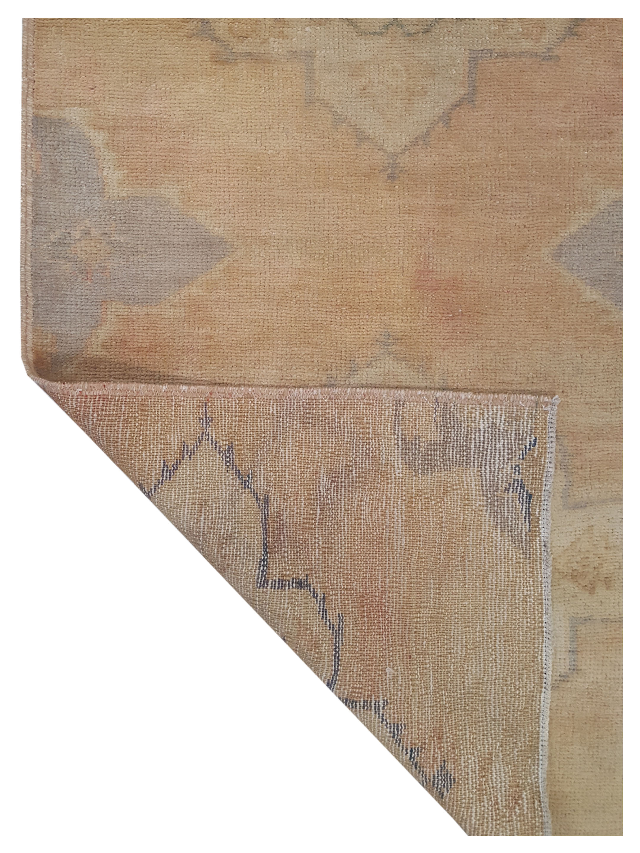 Anatolia Hand Knotted Orange 3x10 - Image 4 of 7