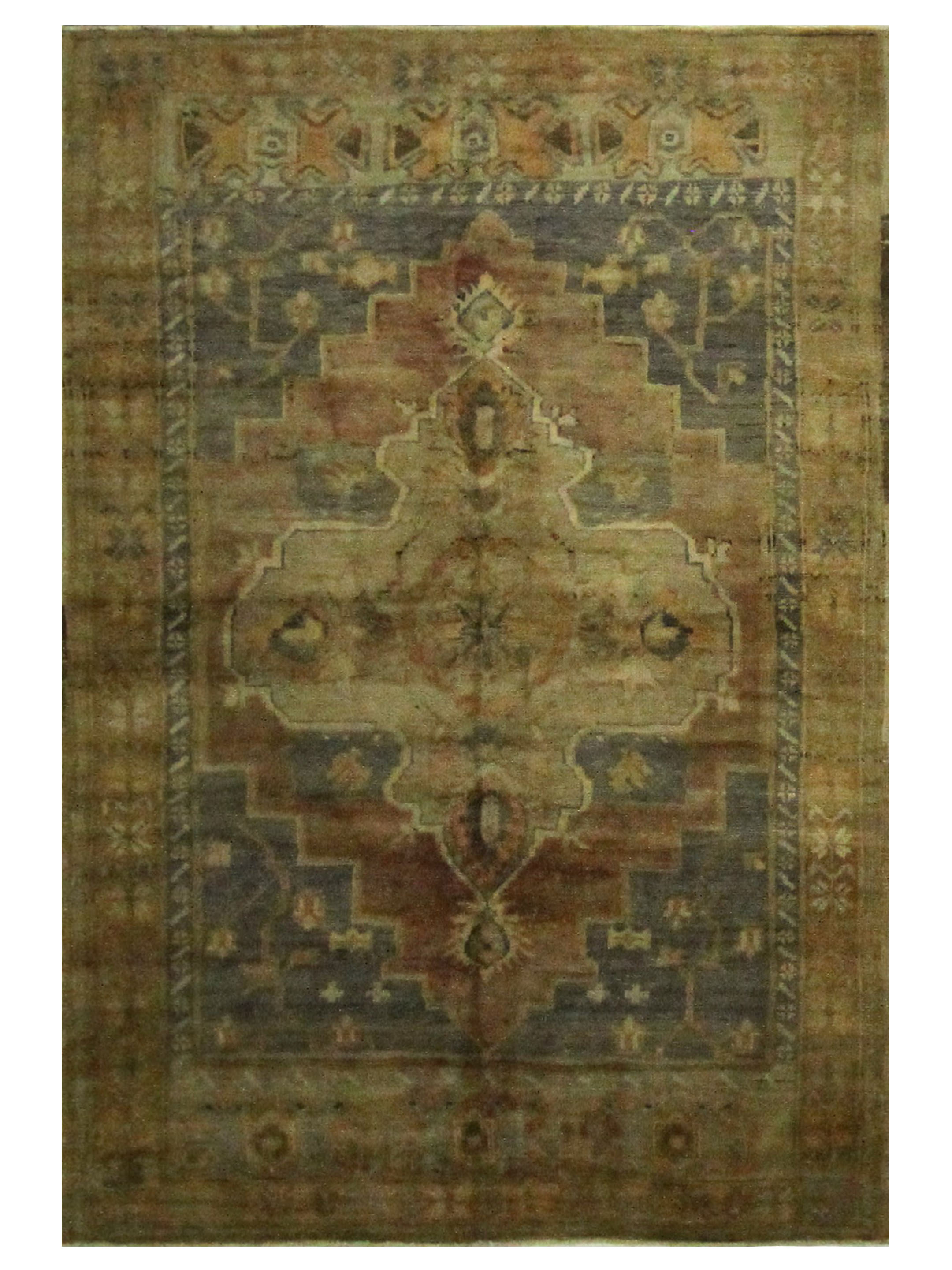 Anatolia Hand Knotted Rust 5x7