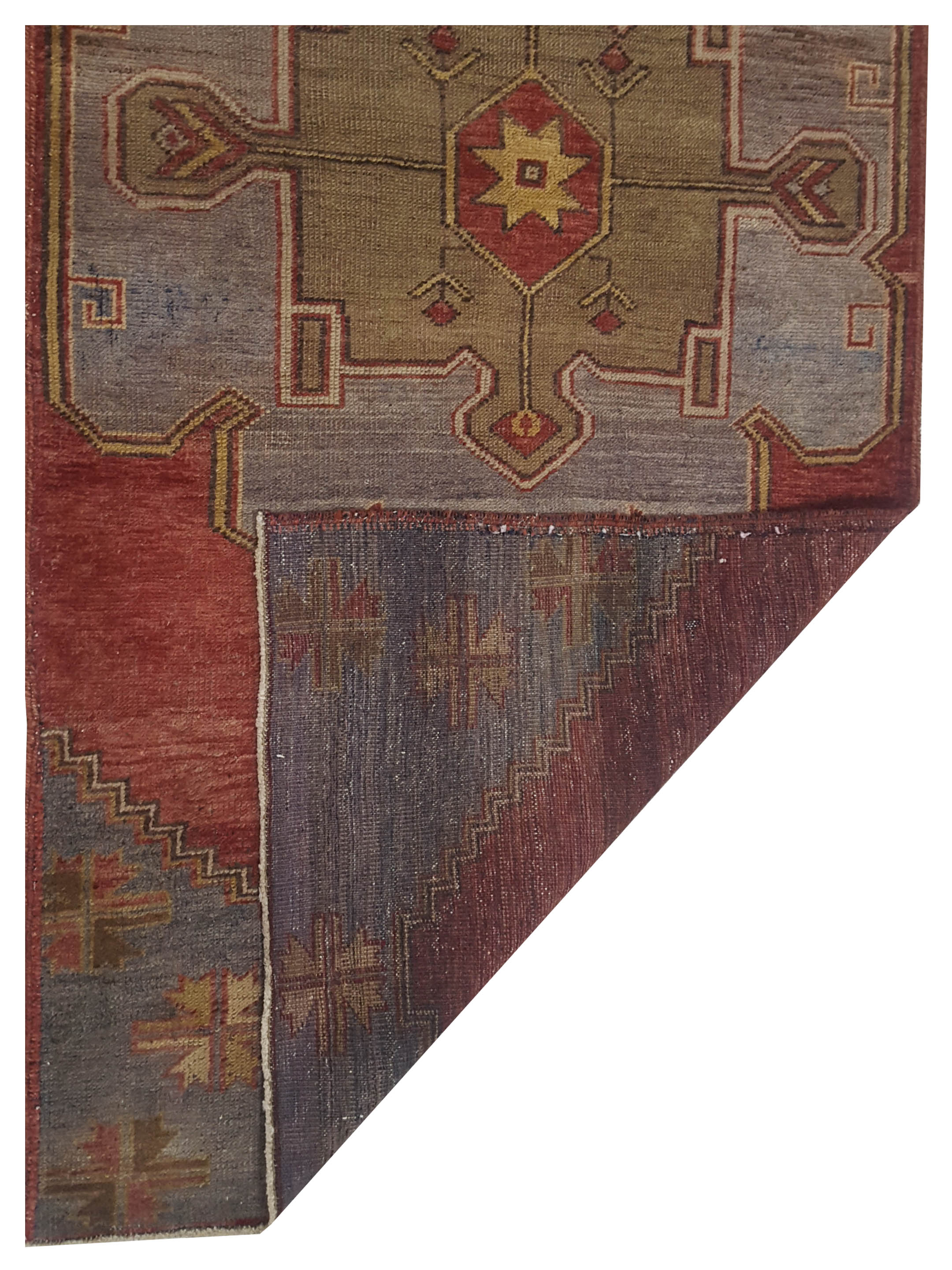 Anatolia Hand Knotted Rust 3x11 - Image 4 of 4