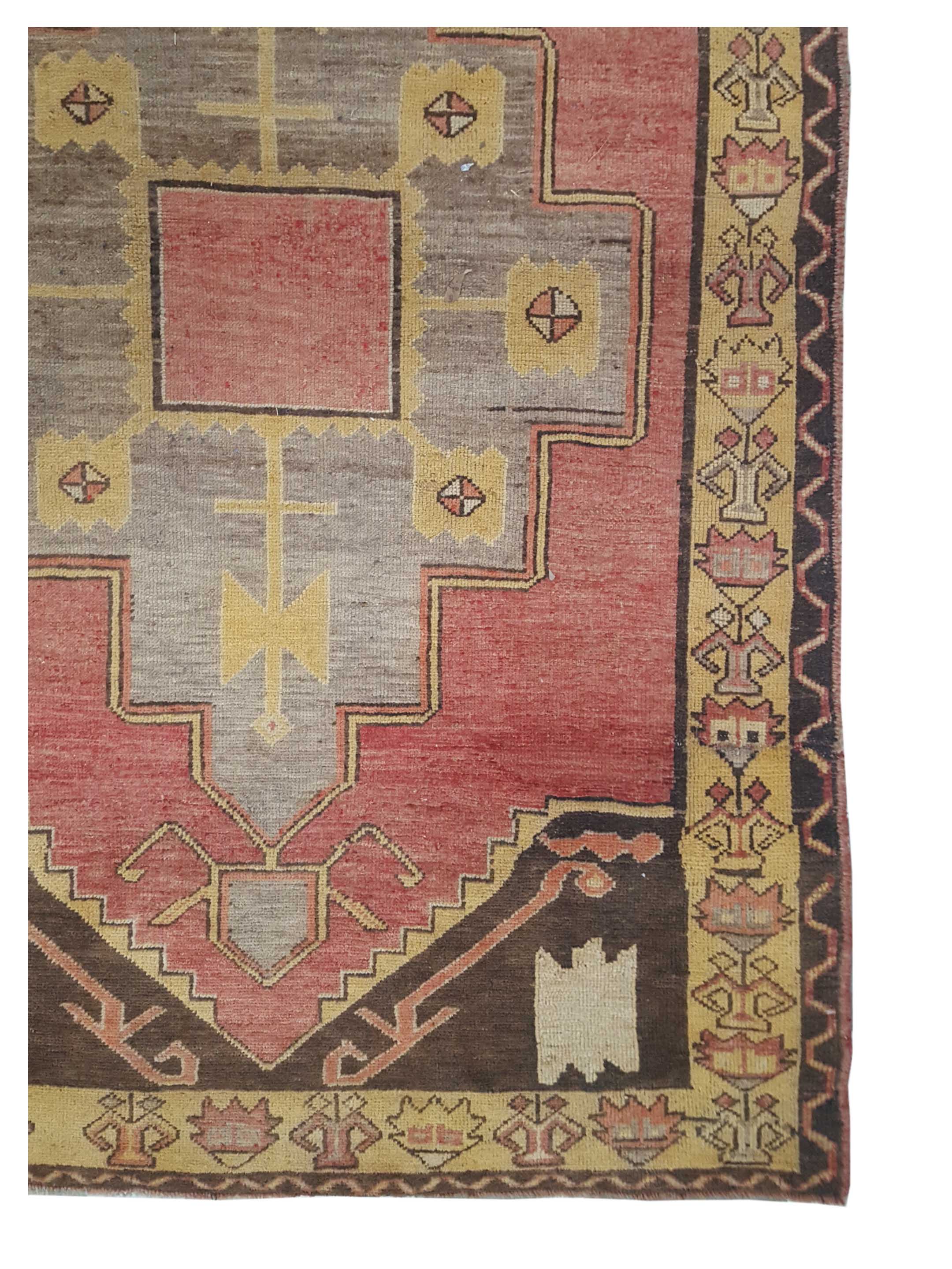 Anatolia Hand Knotted Orange 4x15 - Image 2 of 7
