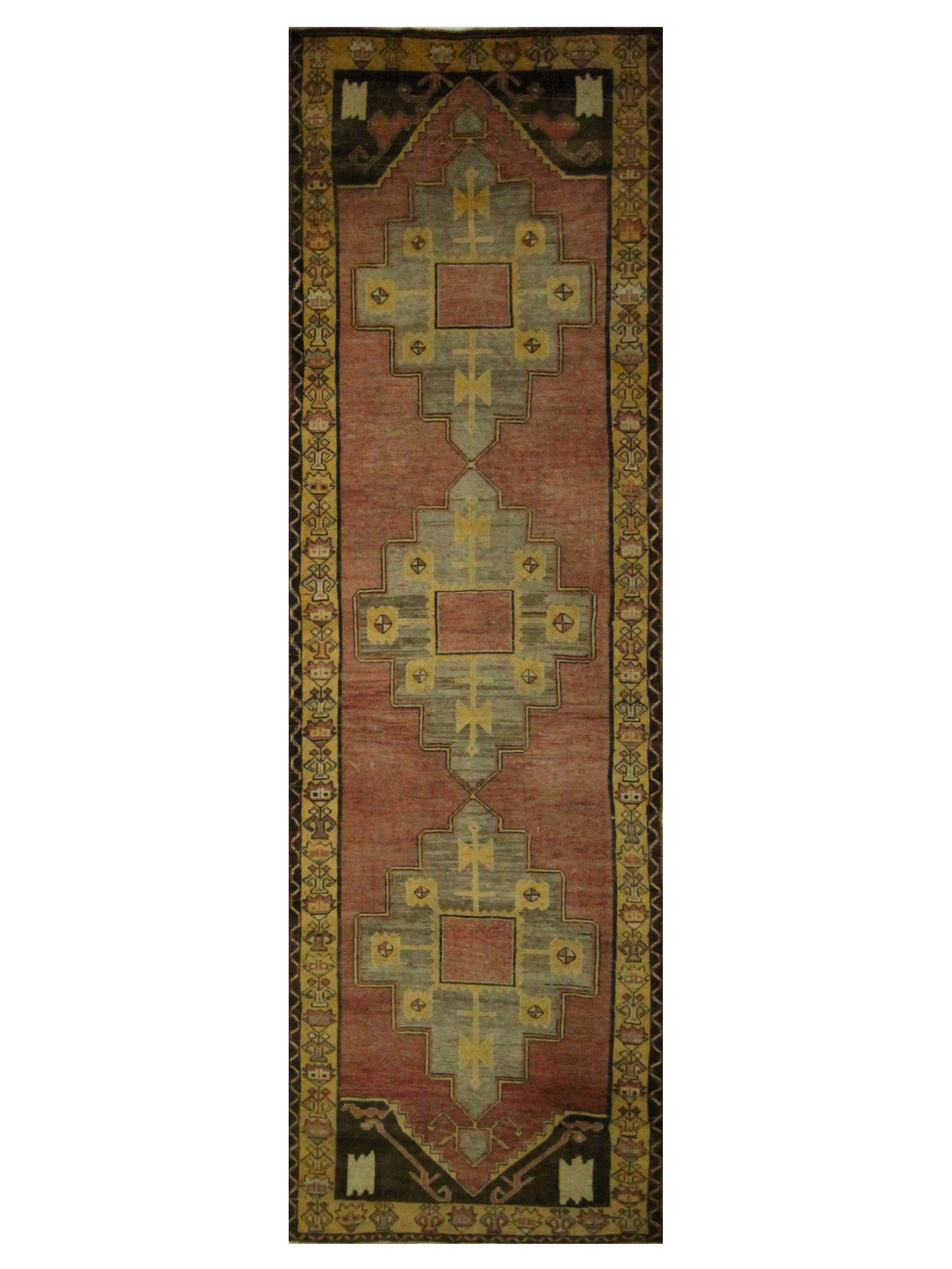 Anatolia Hand Knotted Orange 4x15
