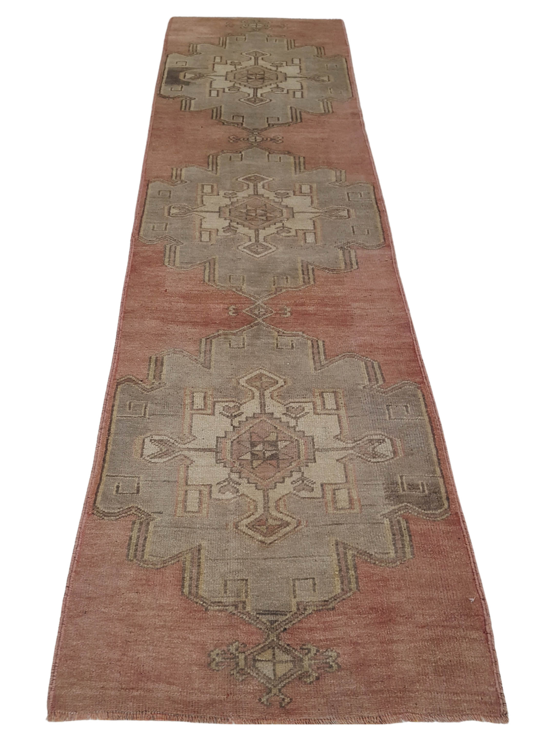 Anatolia Hand Knotted Orange 3x10 - Image 3 of 7