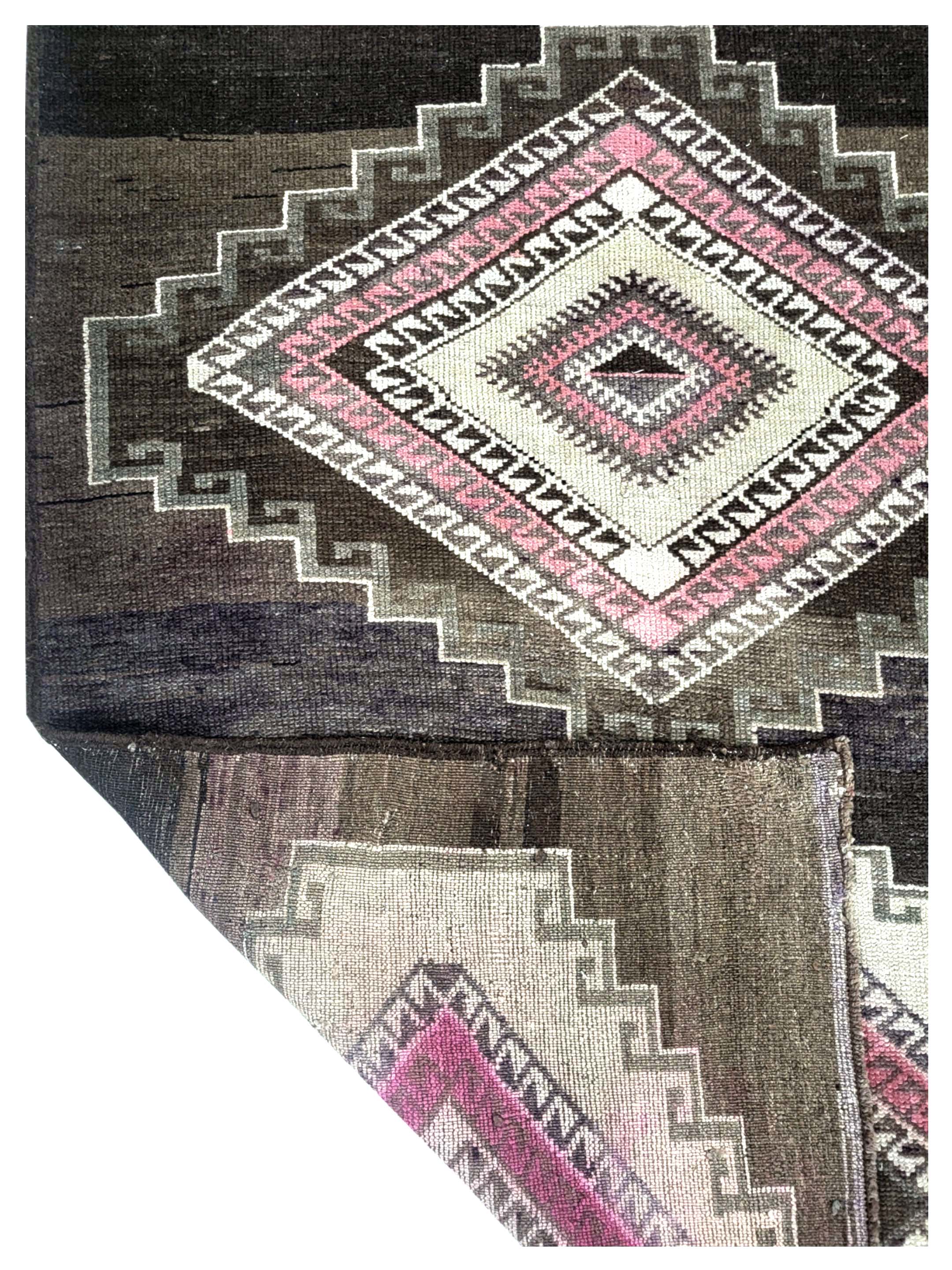 Kars Hand Knotted Mocha 4x12 - Image 3 of 4