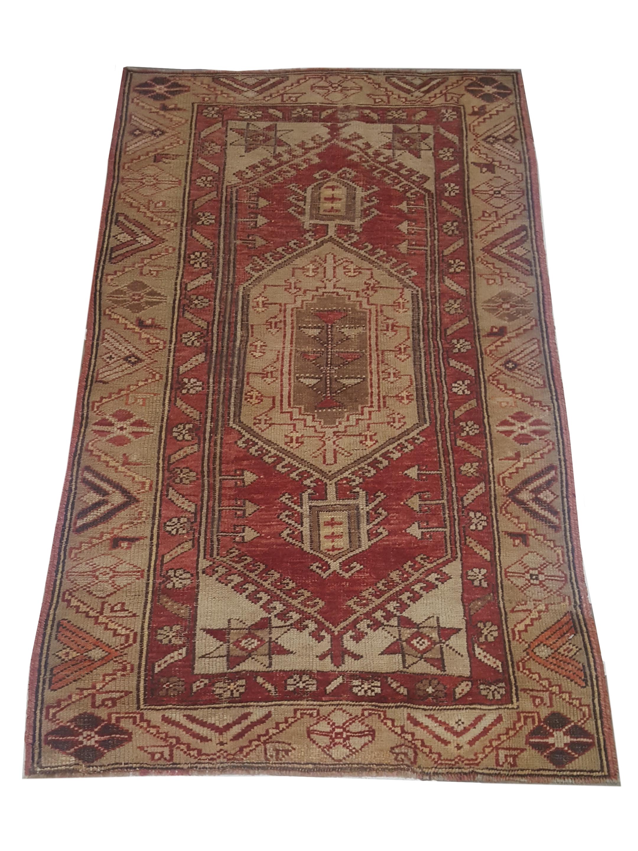 Anatolia Hand Knotted Red 3x5 - Image 2 of 4
