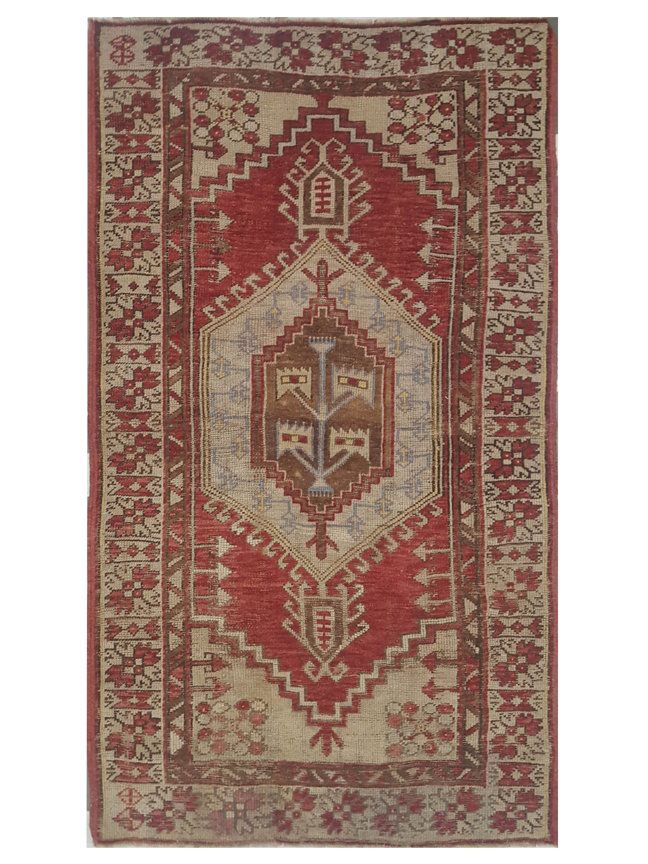 Anatolia Hand Knotted Rust 3x5