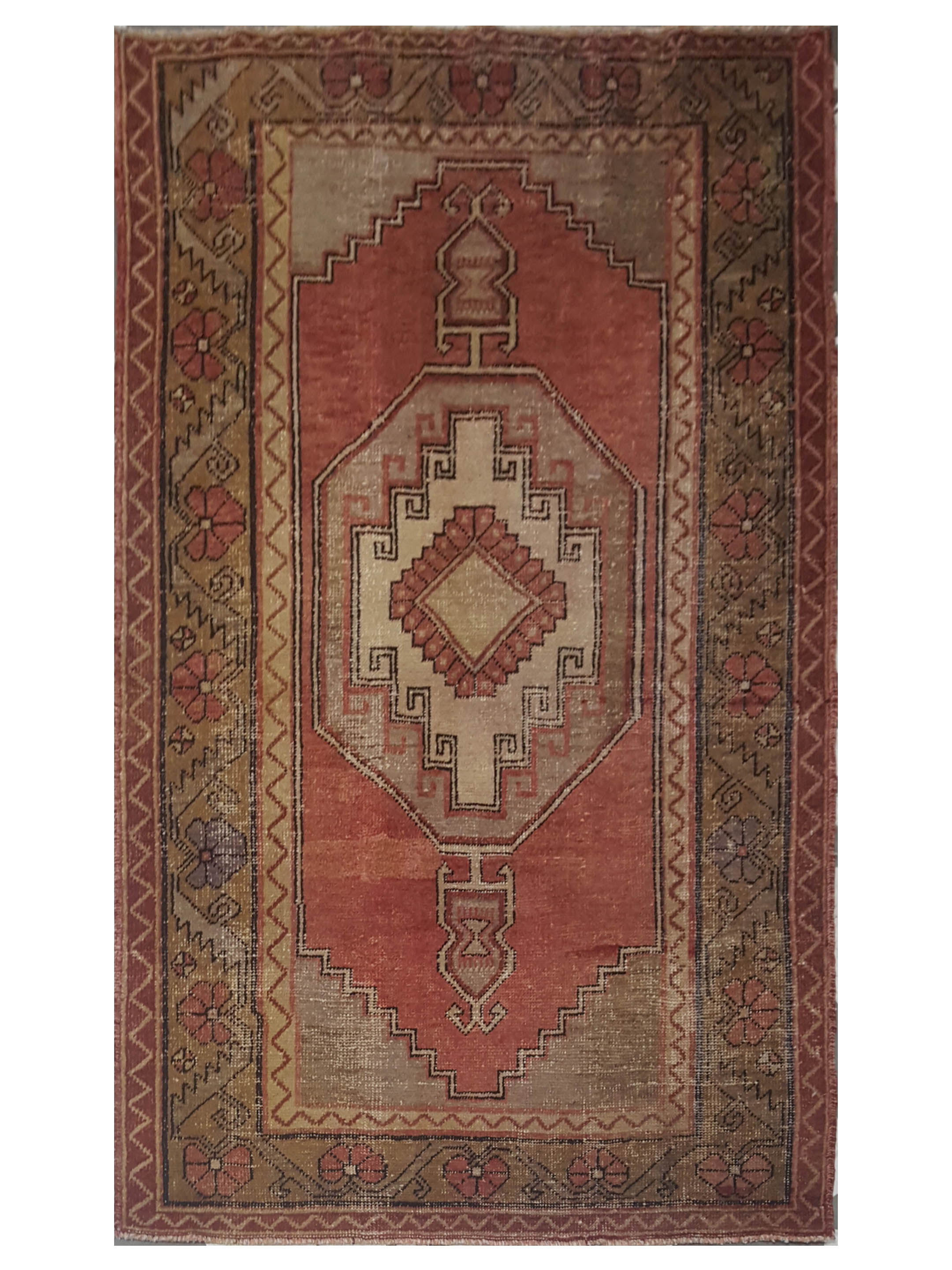 Anatolia Hand Knotted Rust 4x6