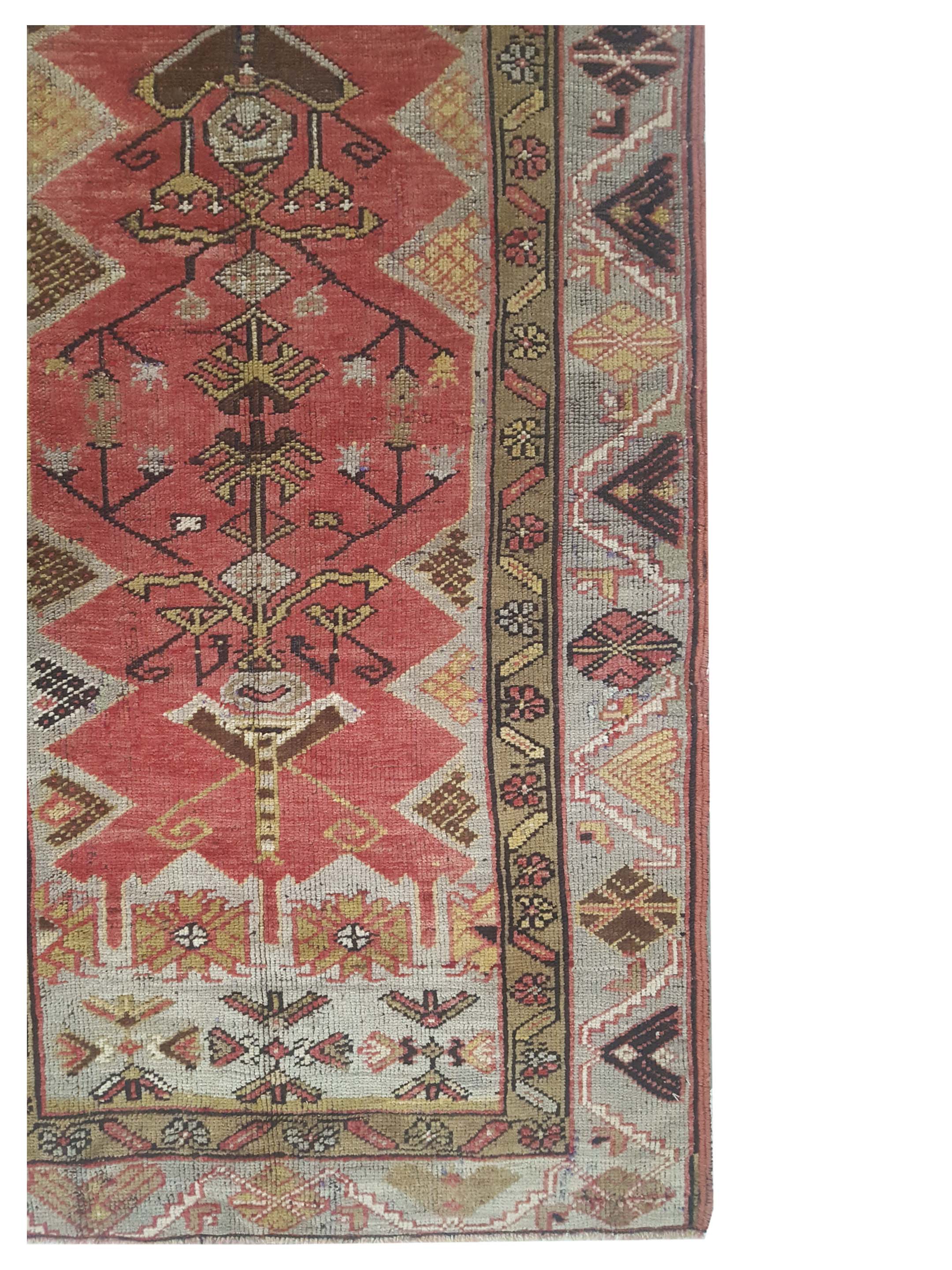 Anatolia Hand Knotted Rust 3x5 - Image 3 of 4