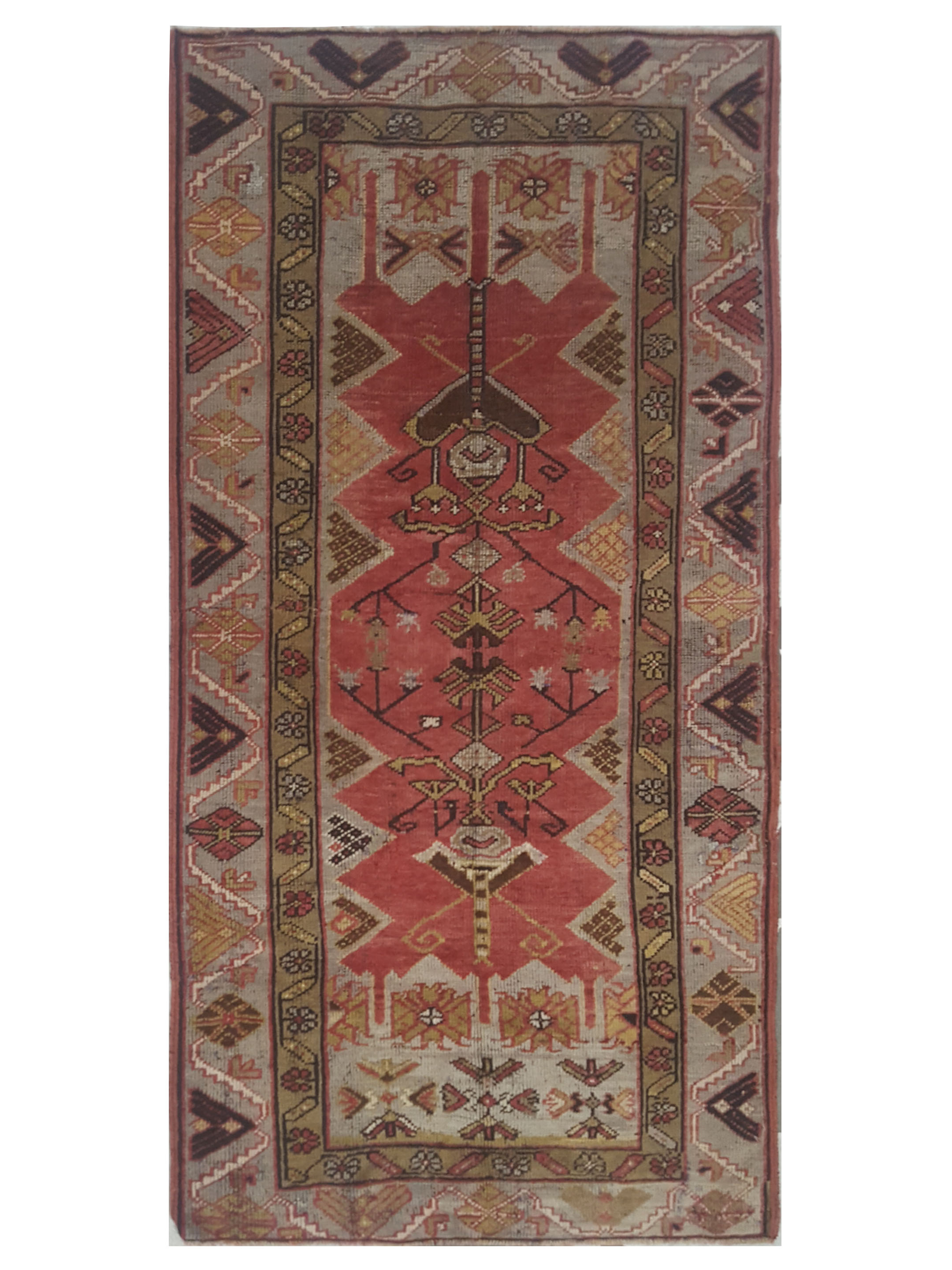 Anatolia Hand Knotted Rust 3x5