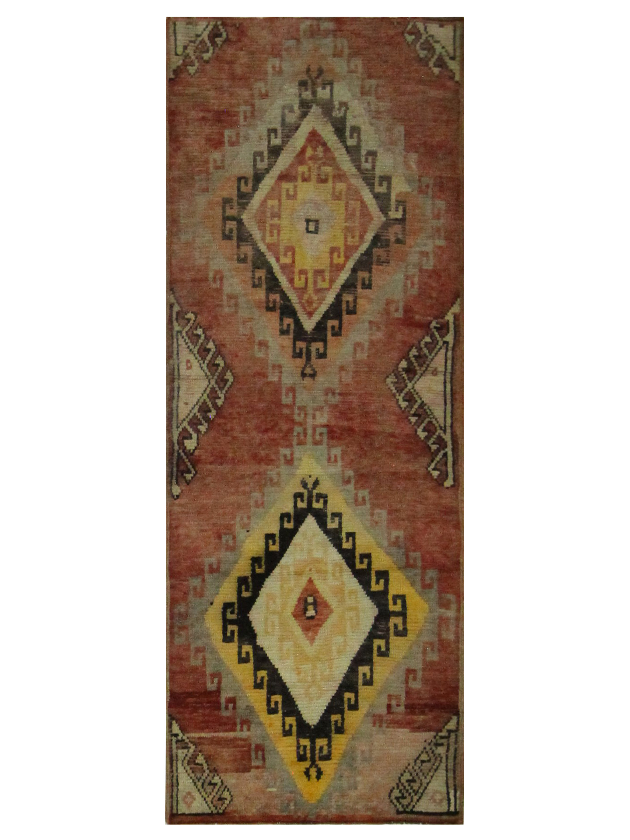 Anatolia Hand Knotted Orange 3x8