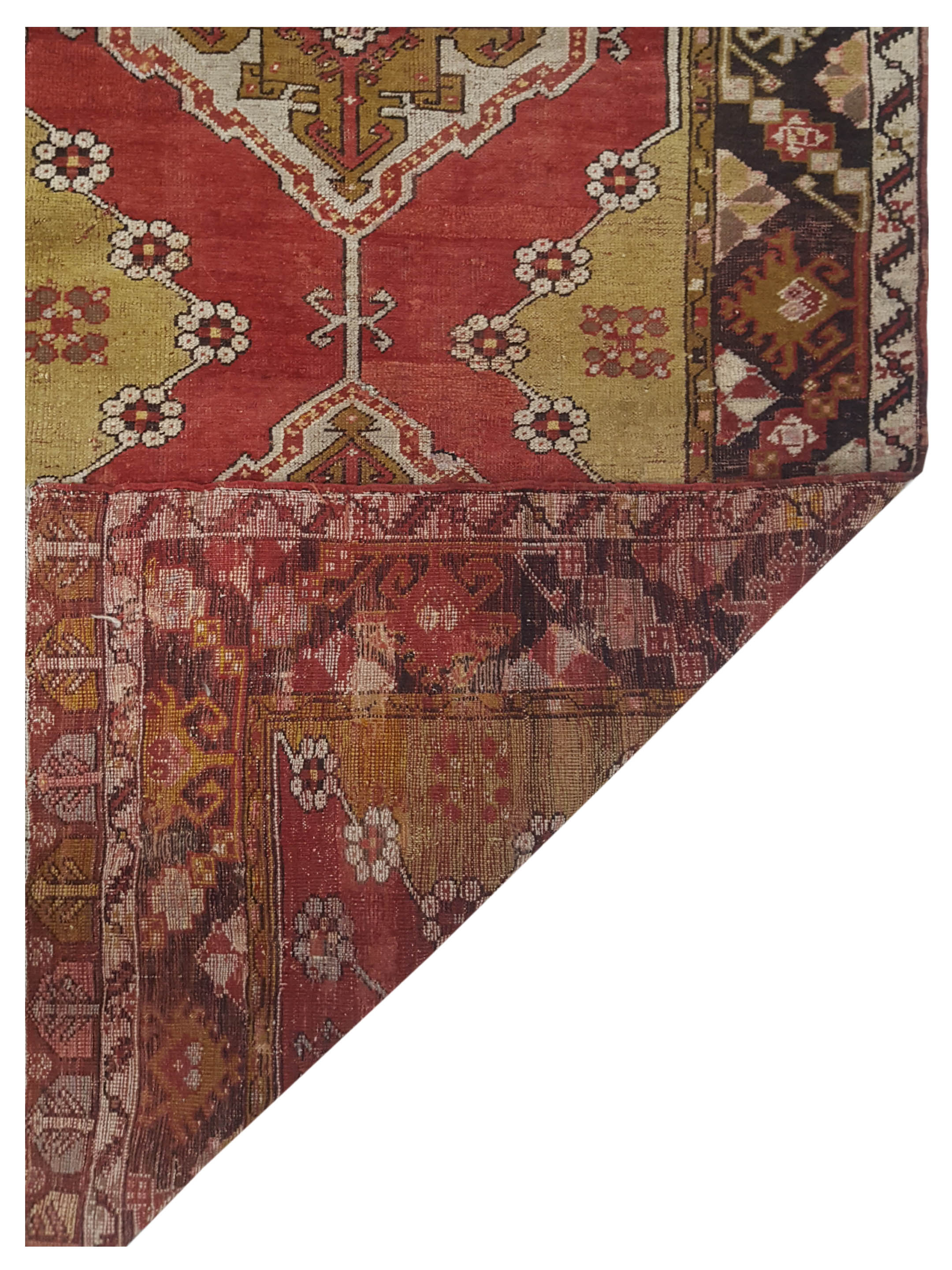 Anatolia Hand Knotted Red 4x13 - Image 4 of 4