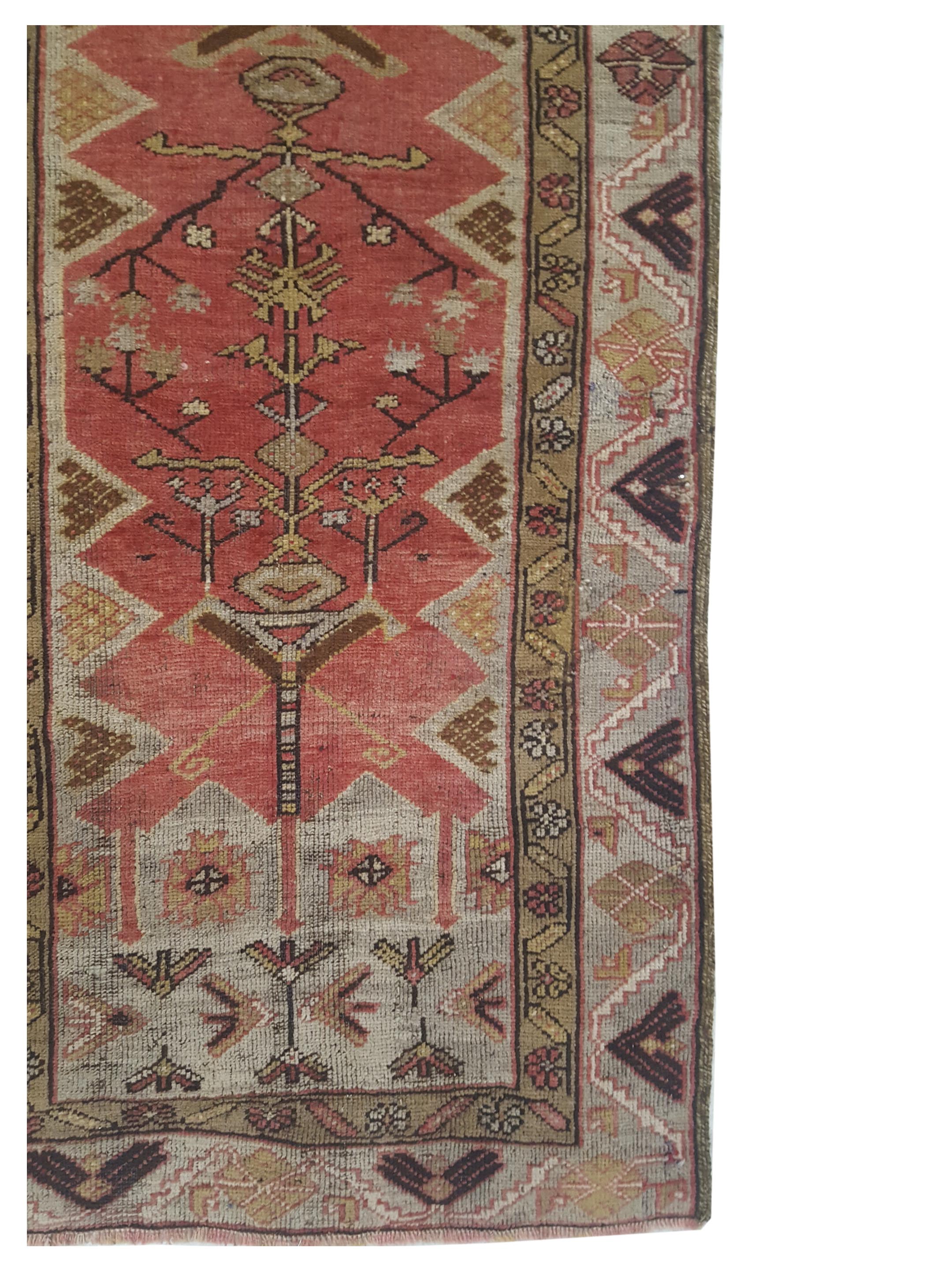 Anatolia Hand Knotted Rust 3x5 - Image 3 of 4