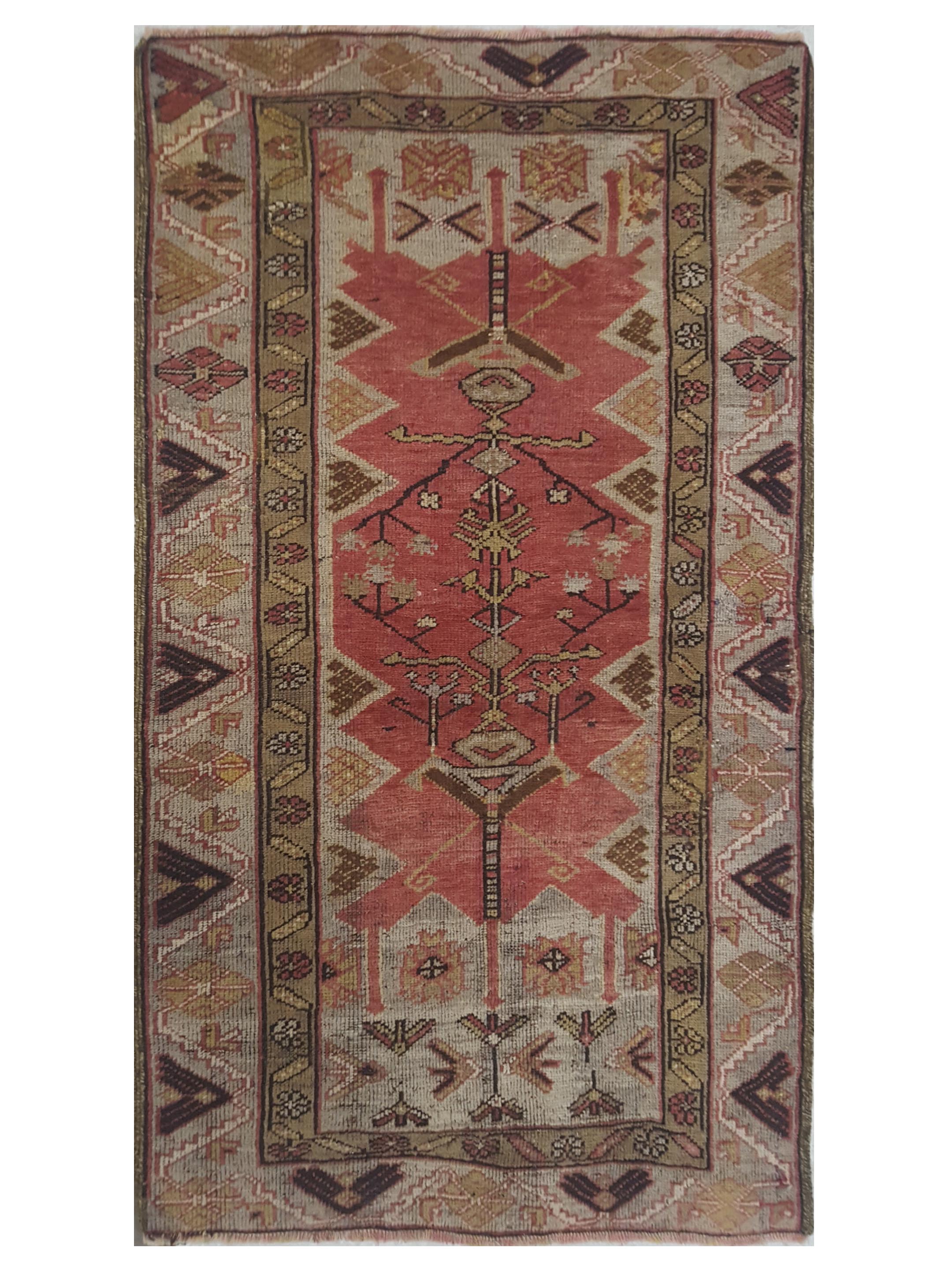 Anatolia Hand Knotted Rust 3x5