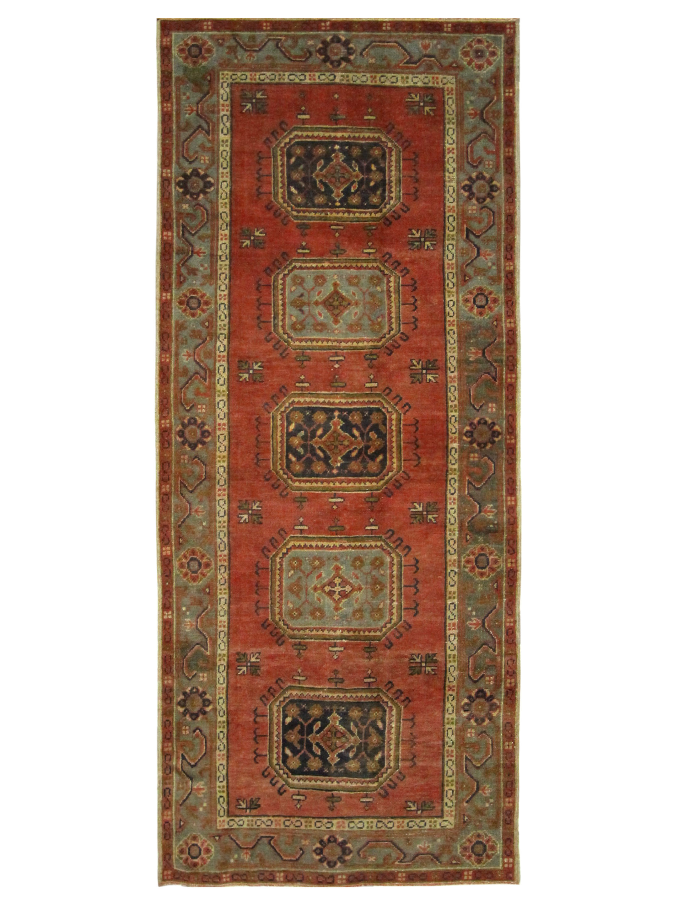 Antique Ushak Orange 5x12