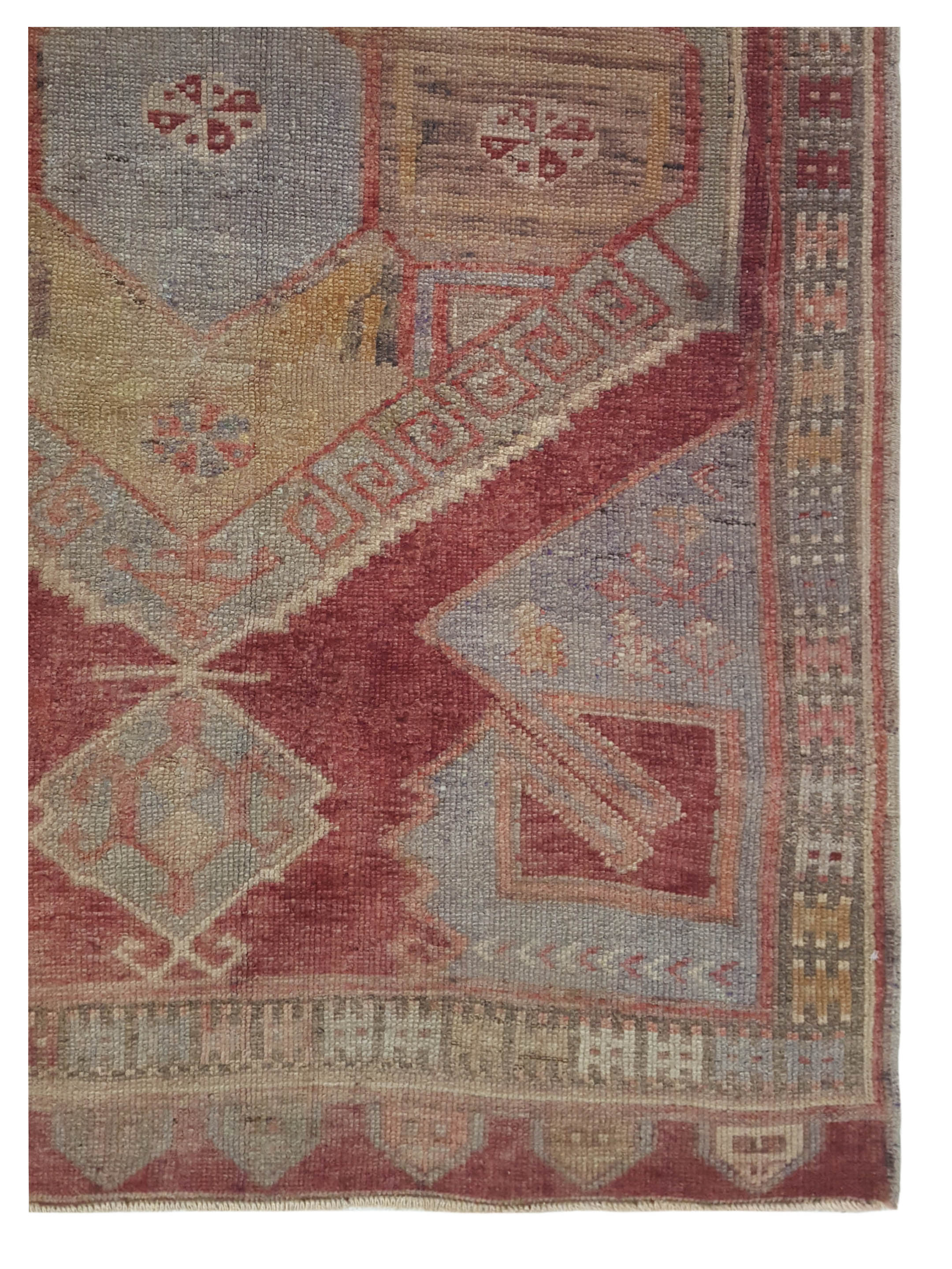 Anatolia Hand Knotted Orange 4x12 - Image 2 of 4
