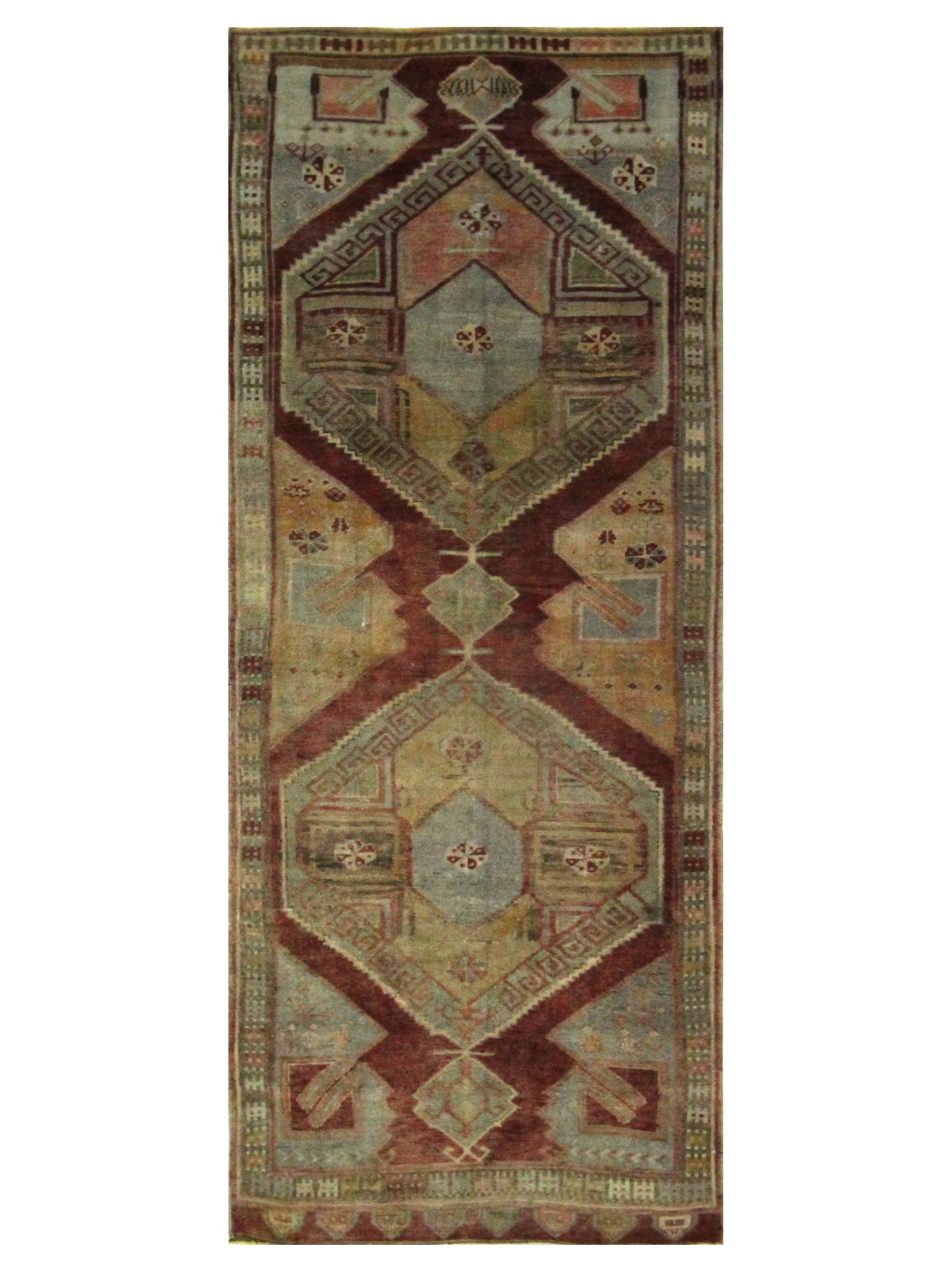 Anatolia Hand Knotted Orange 4x12