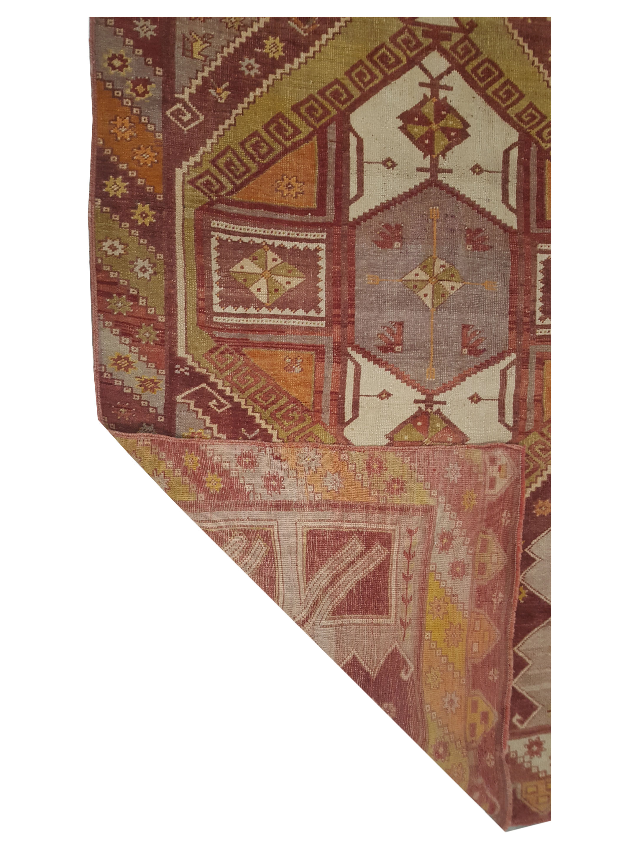 Anatolia Hand Knotted Rust 4x14 - Image 4 of 7