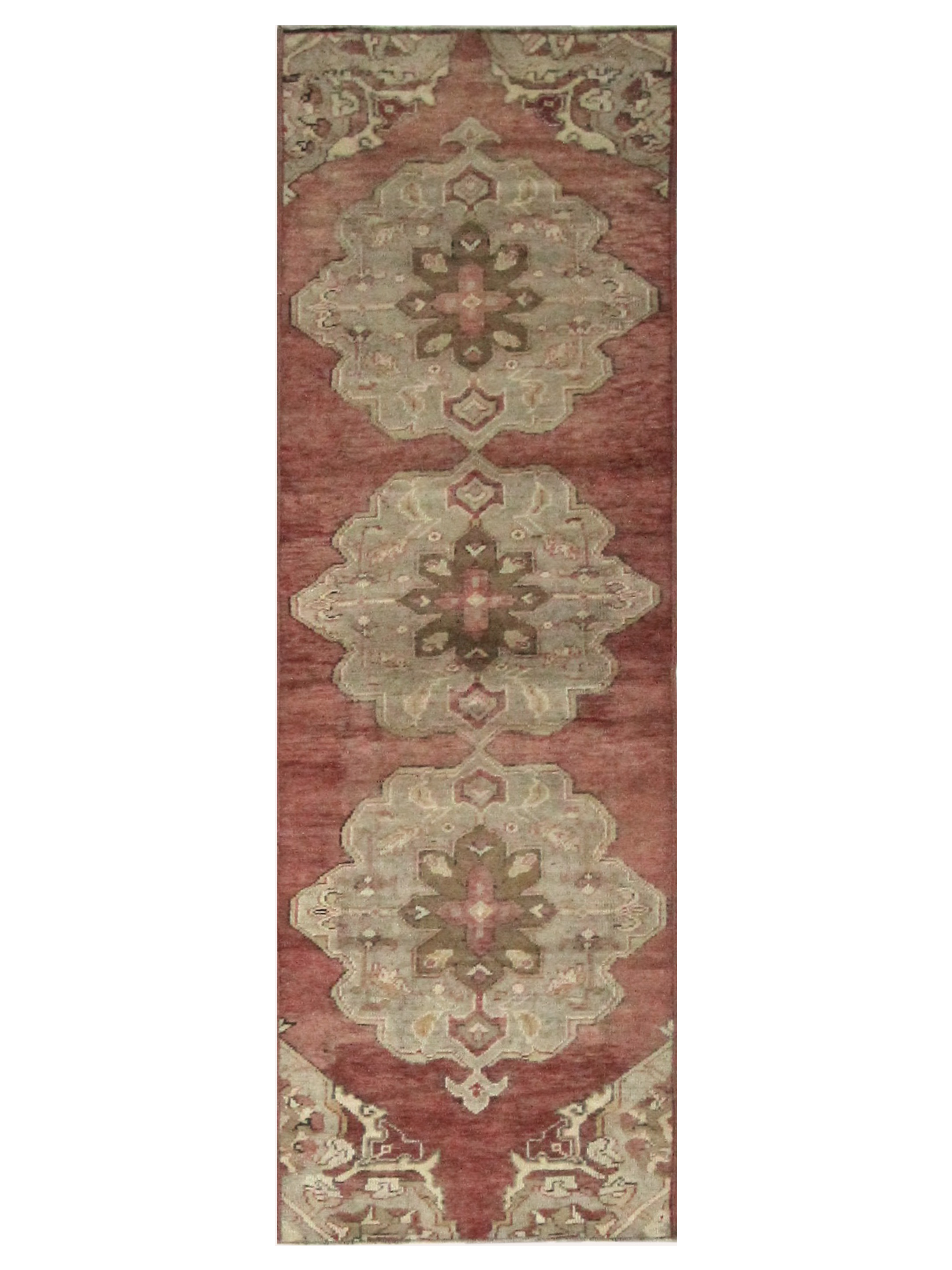 Anatolia Hand Knotted Rust 3x8