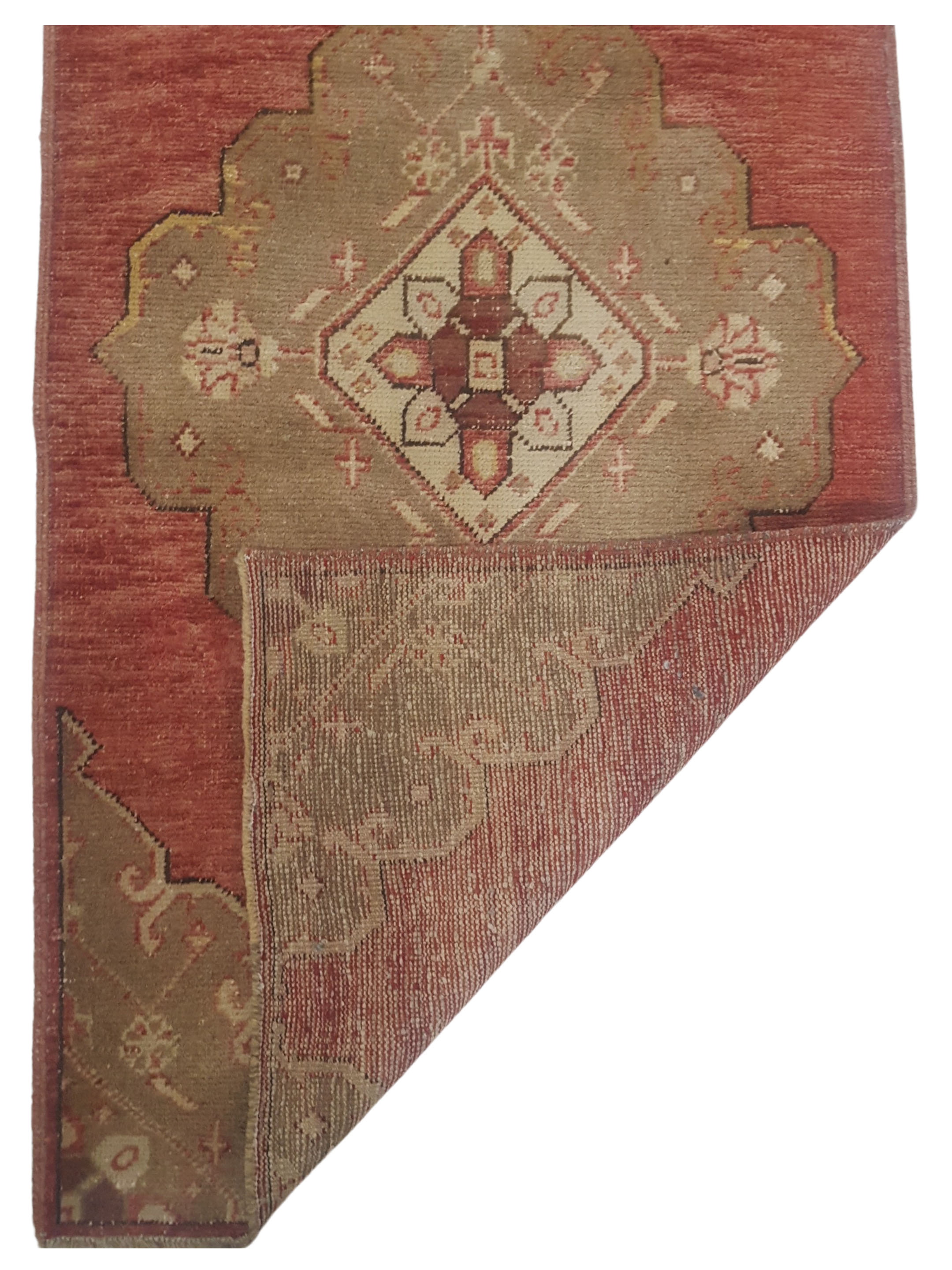 Anatolia Hand Knotted Orange 3x9 - Image 4 of 4